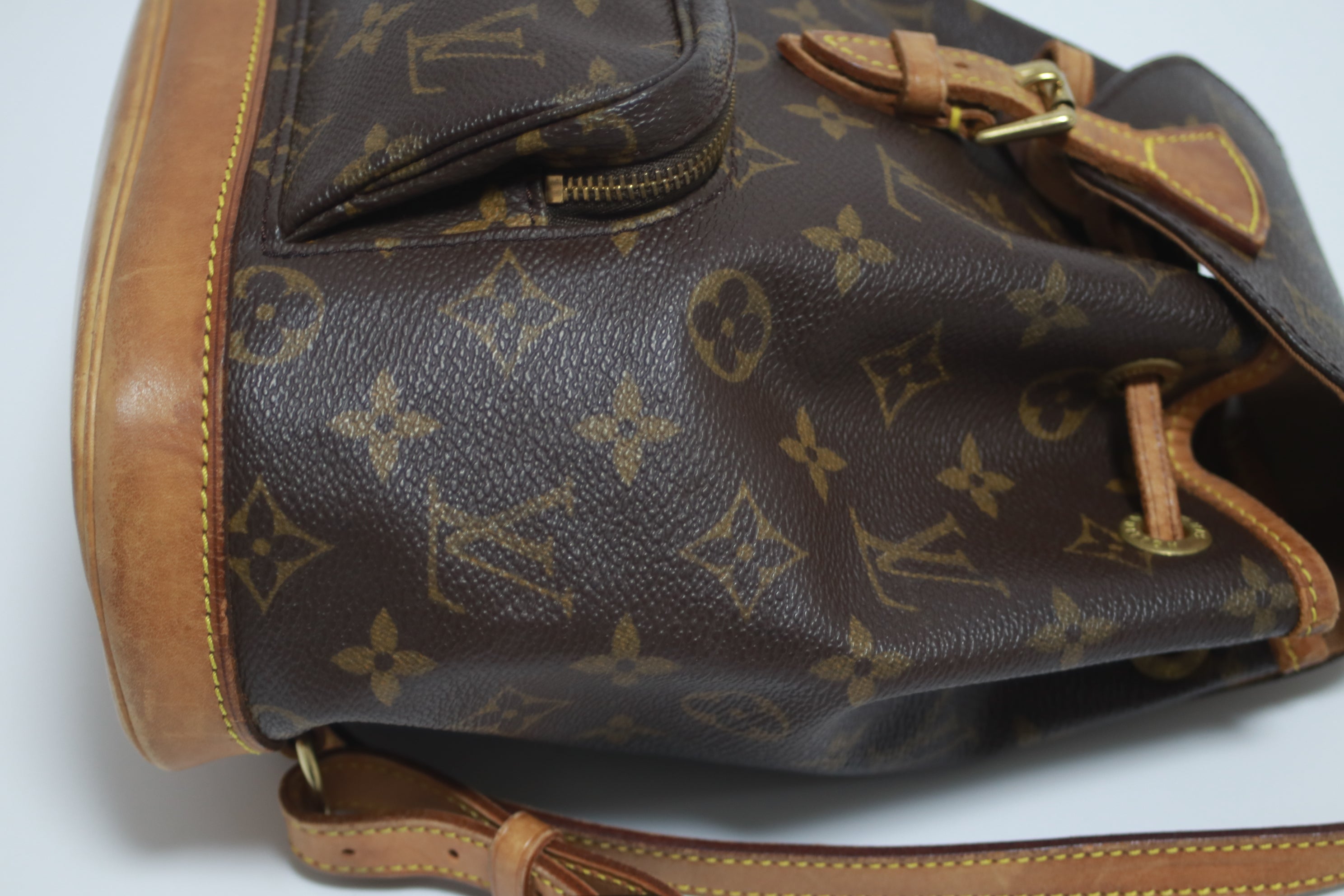 Louis Vuitton Montsouris PM Backpack Used (7153)