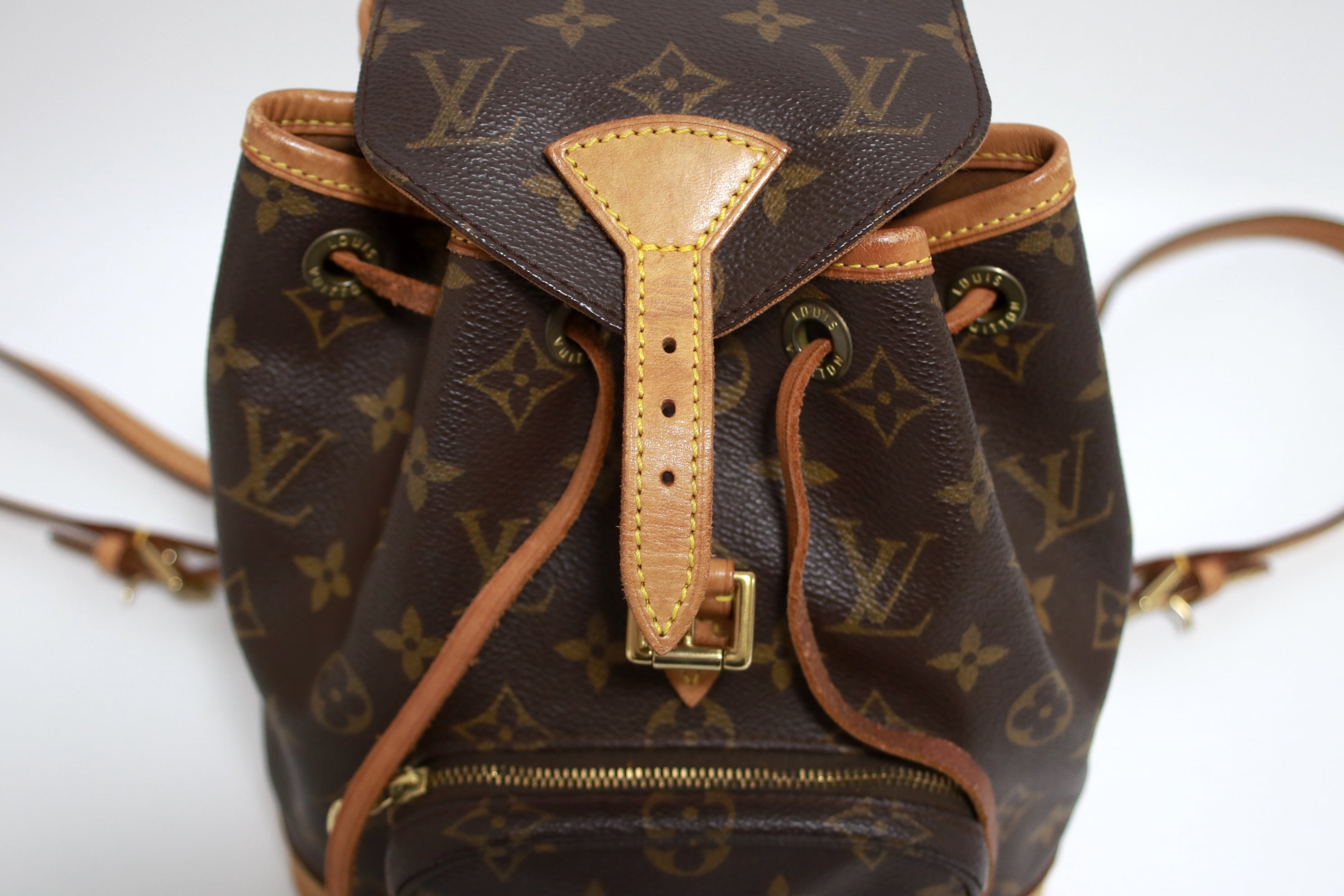 Louis Vuitton Montsouris Pm/Mini Backpack Used (7327)