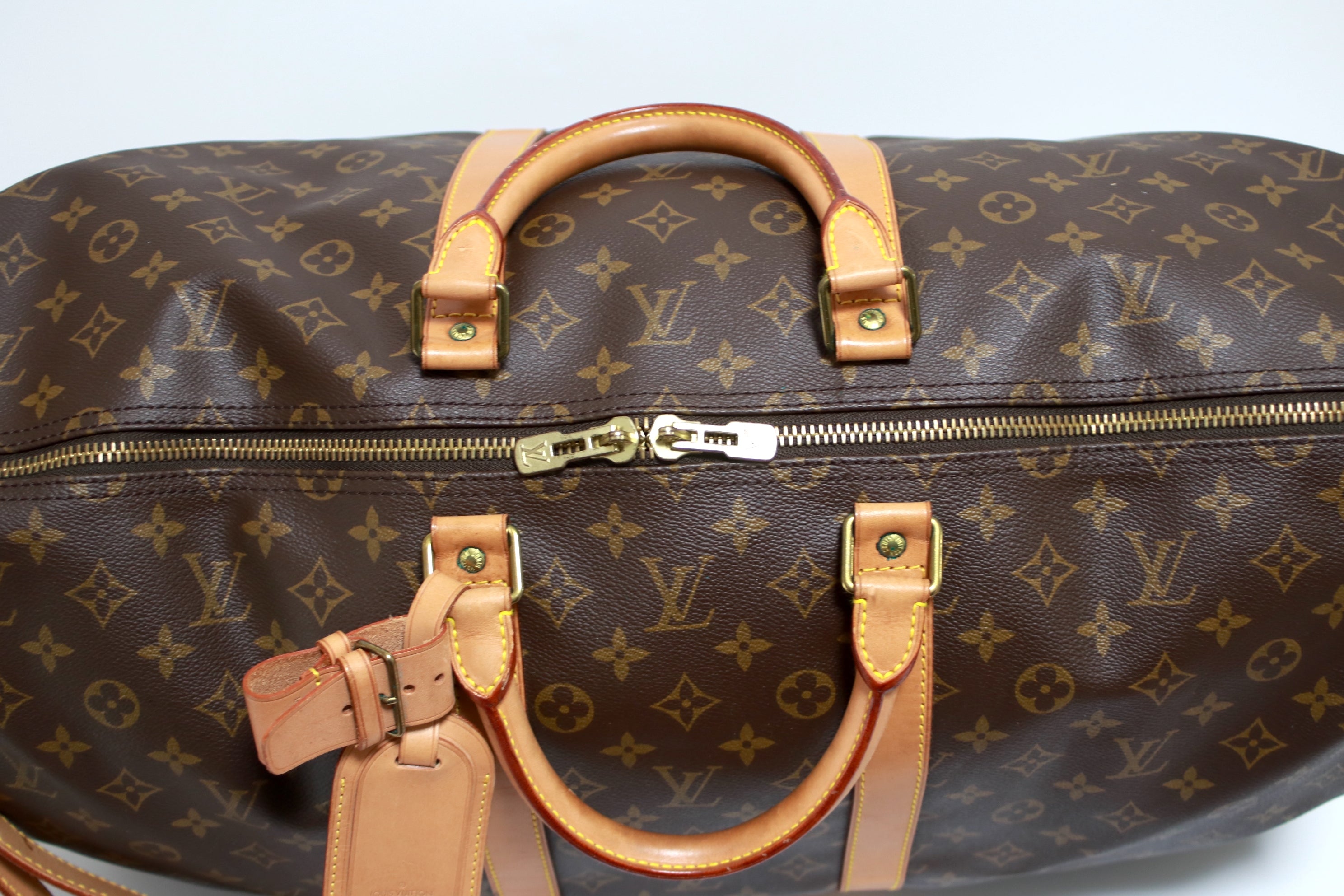 Louis Vuitton Keepall 55 Bandouliere Used (7214)