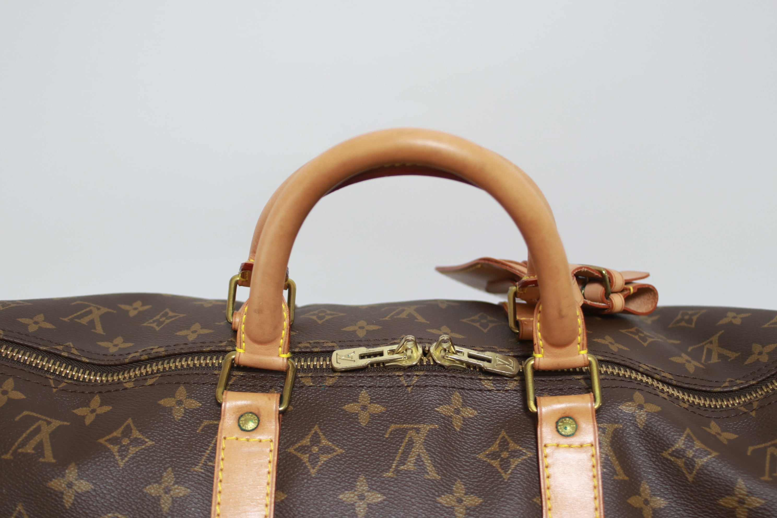 Louis Vuitton Keepall 55 Bandouliere Used (7214)