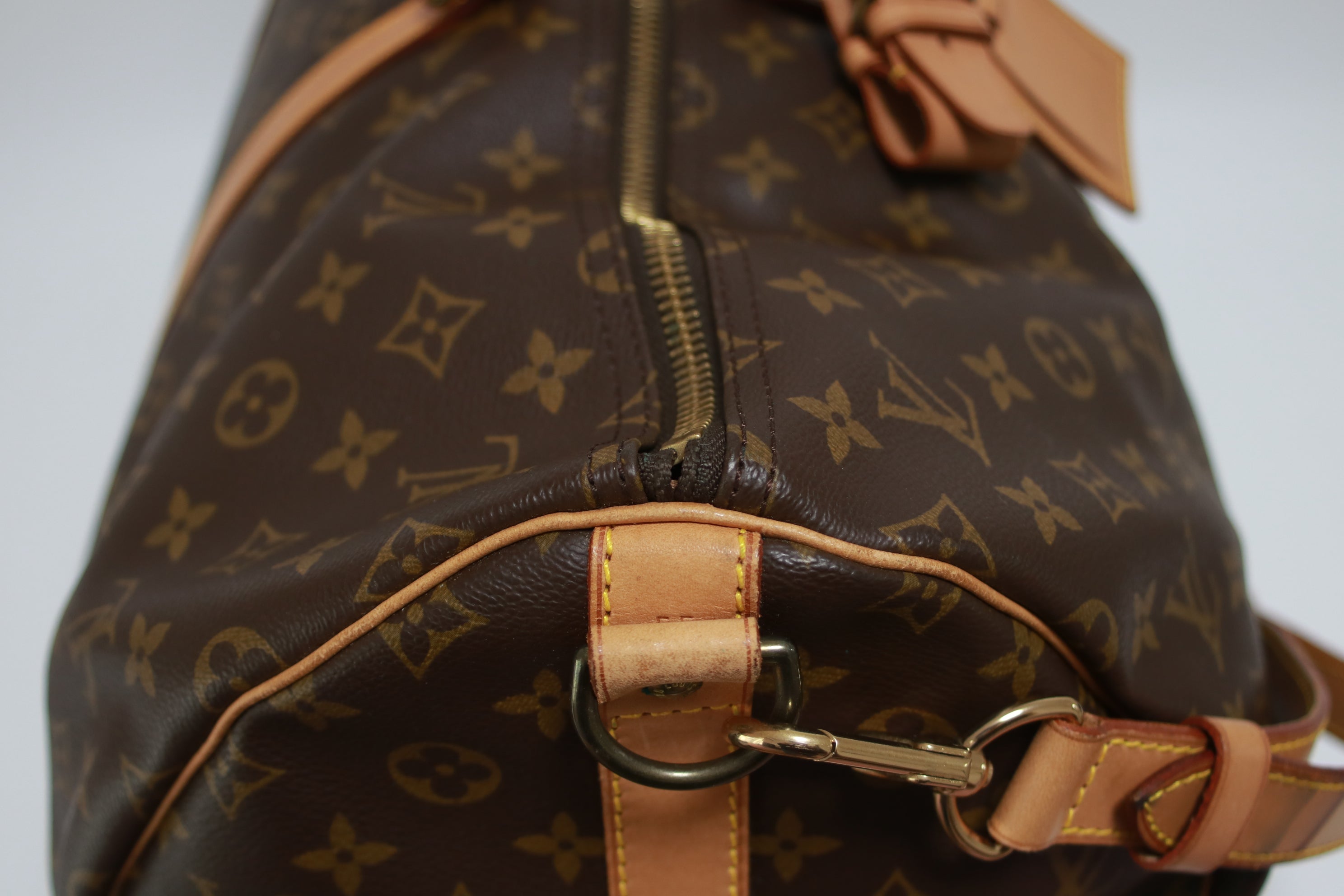 Louis Vuitton Keepall 55 Bandouliere Used (7214)