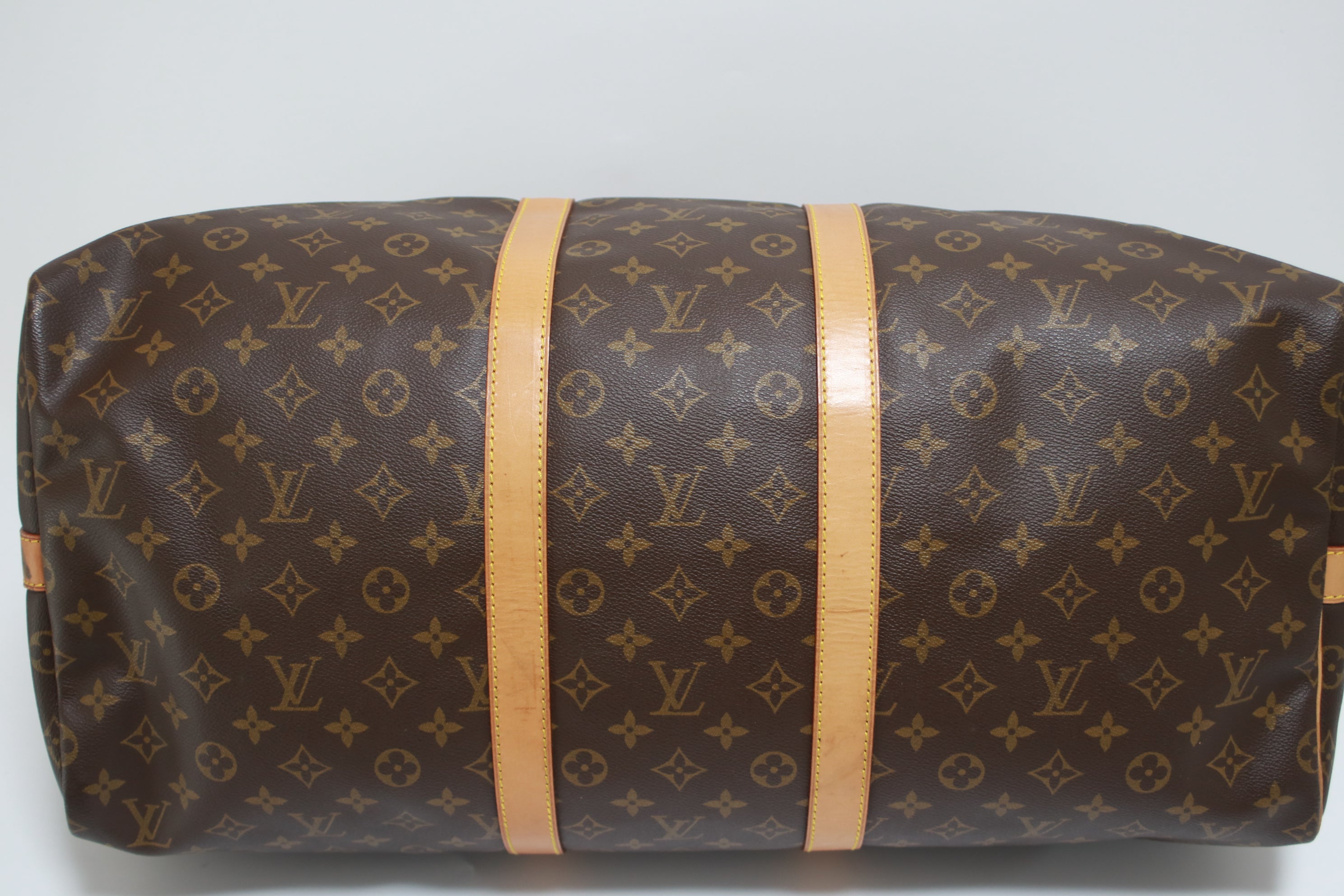 Louis Vuitton Keepall 55 Bandouliere Used (7214)