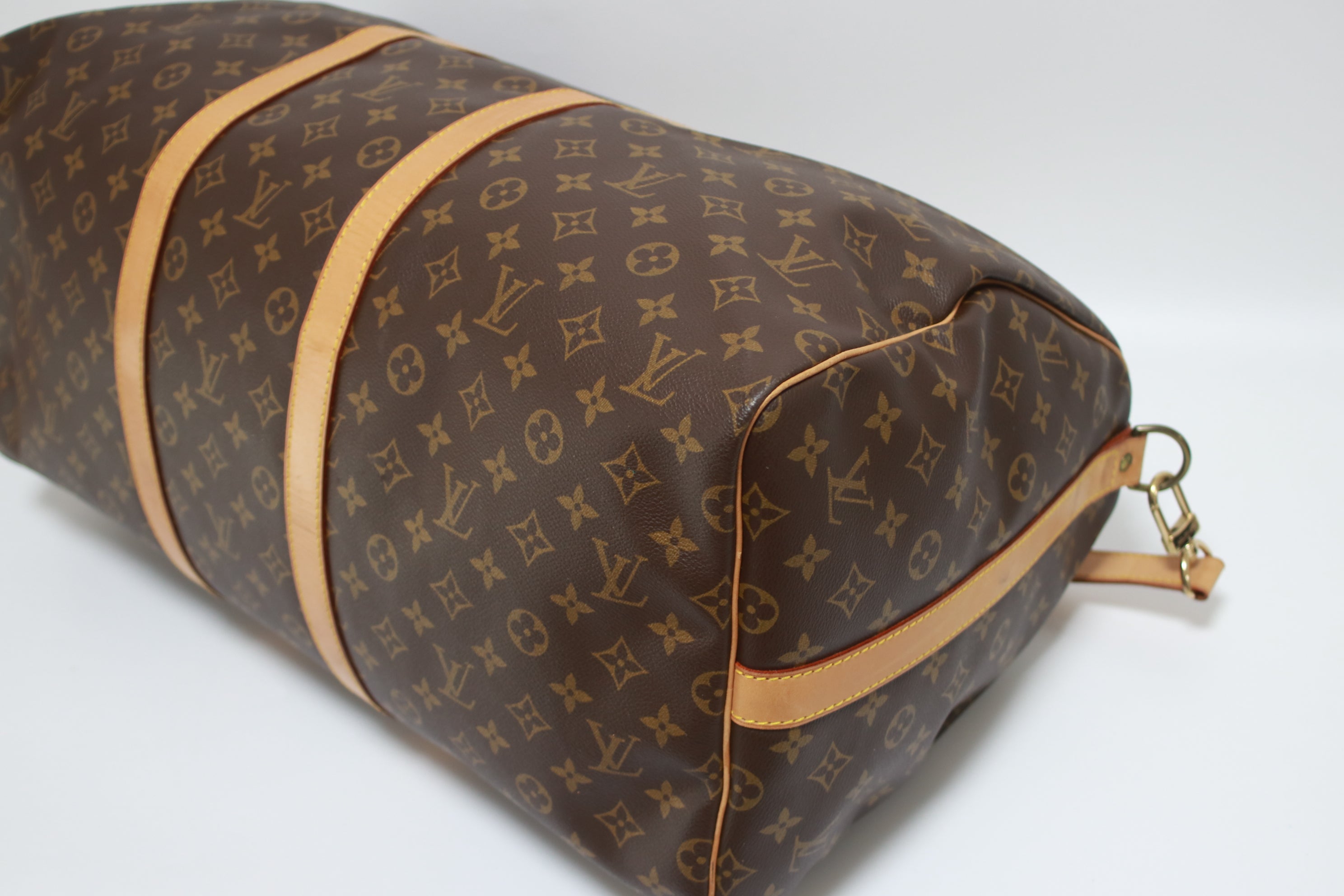 Louis Vuitton Keepall 55 Bandouliere Used (7214)