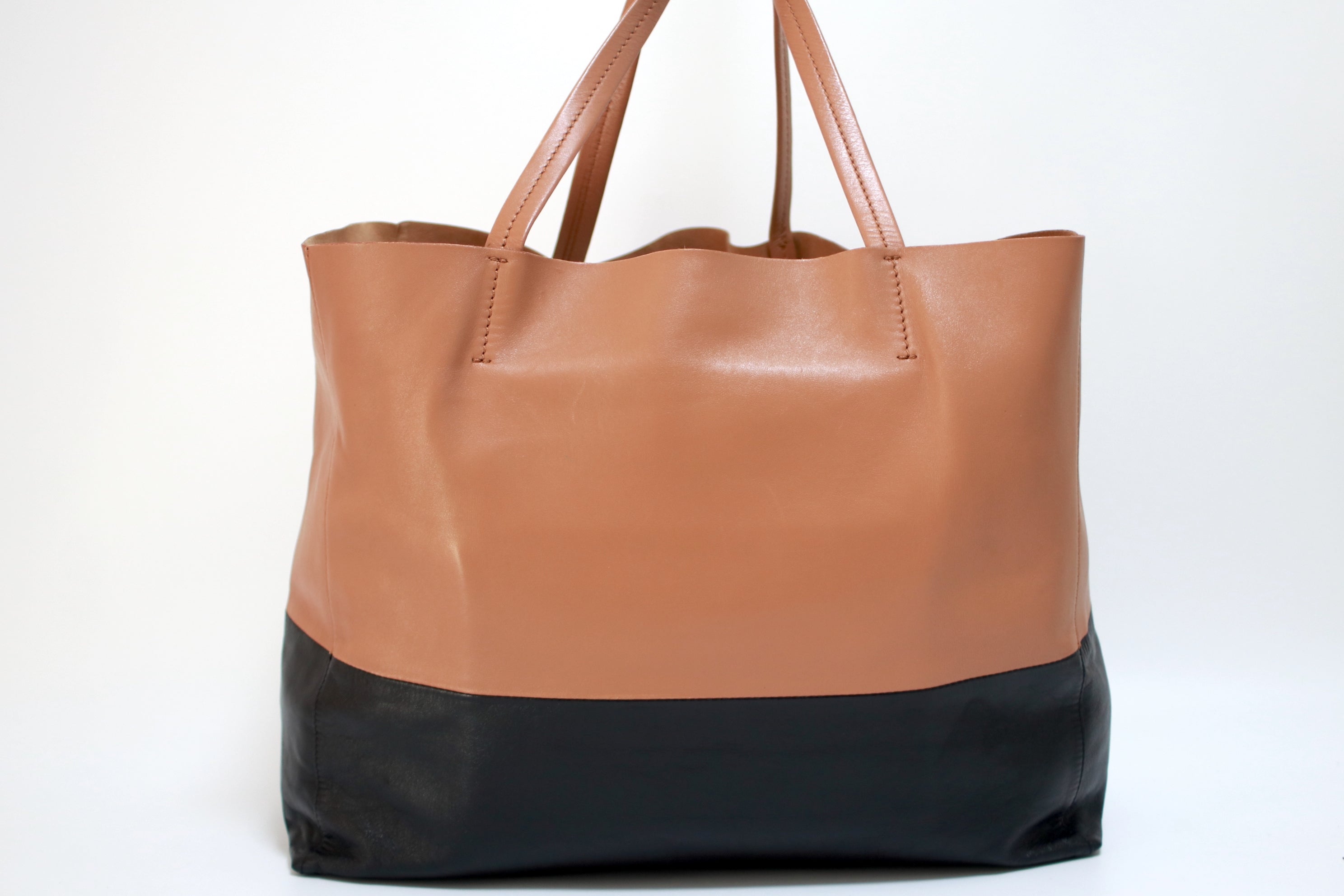 Celine Cabas Horizontal Tote Bag Used 7342