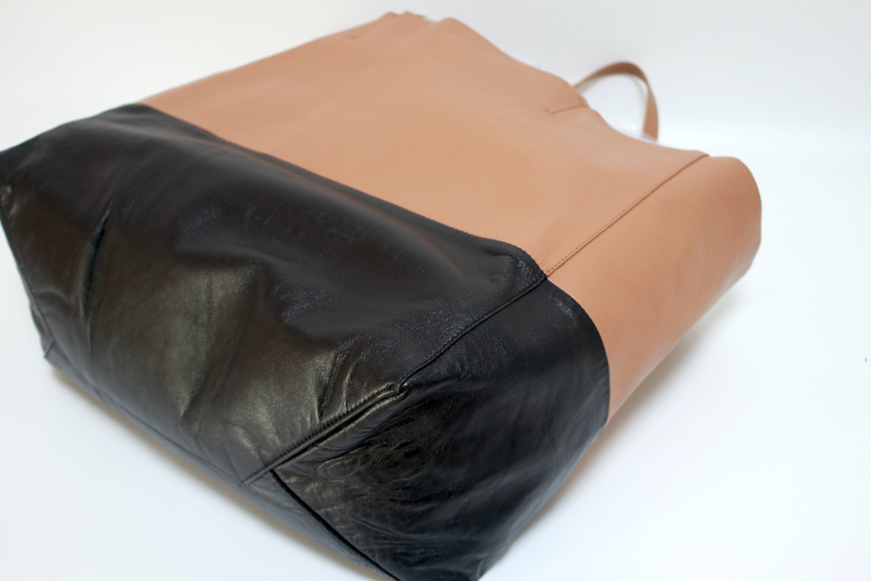 Celine Cabas Horizontal Tote Bag Used (7342)