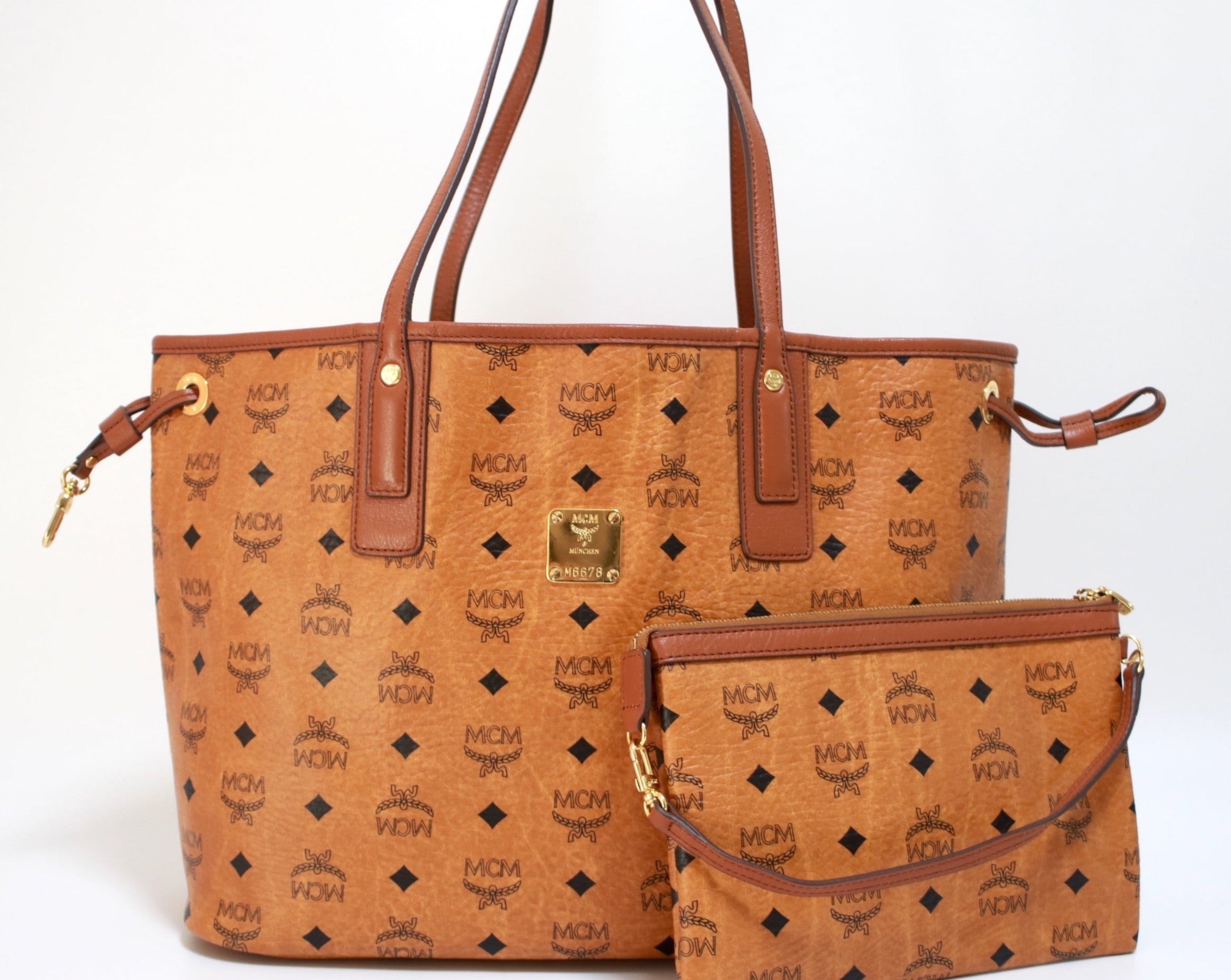 Cheap mcm tote store bag