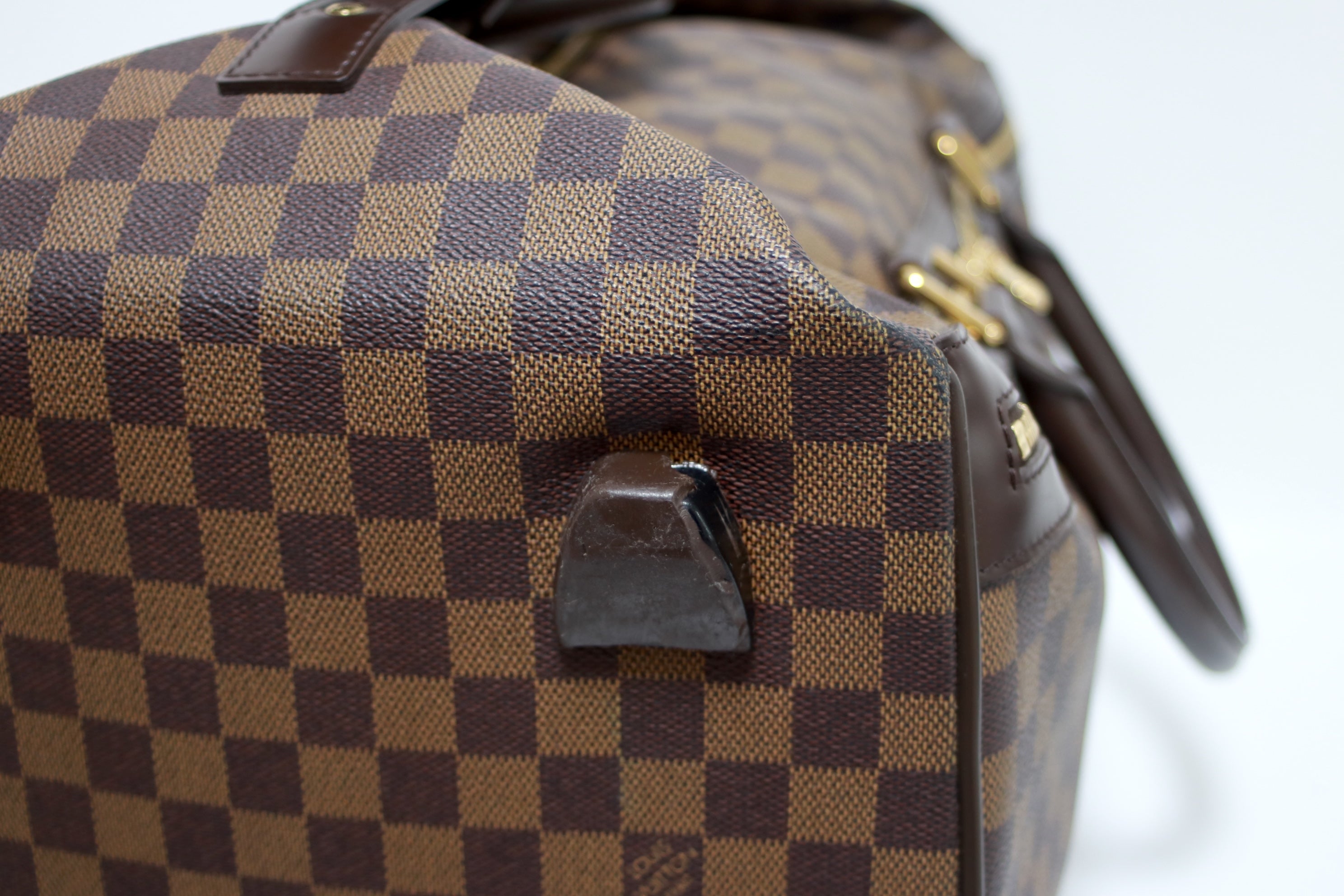 Louis Vuitton Eole 50 Damier Ebene Duffle Rolling Luggage Used