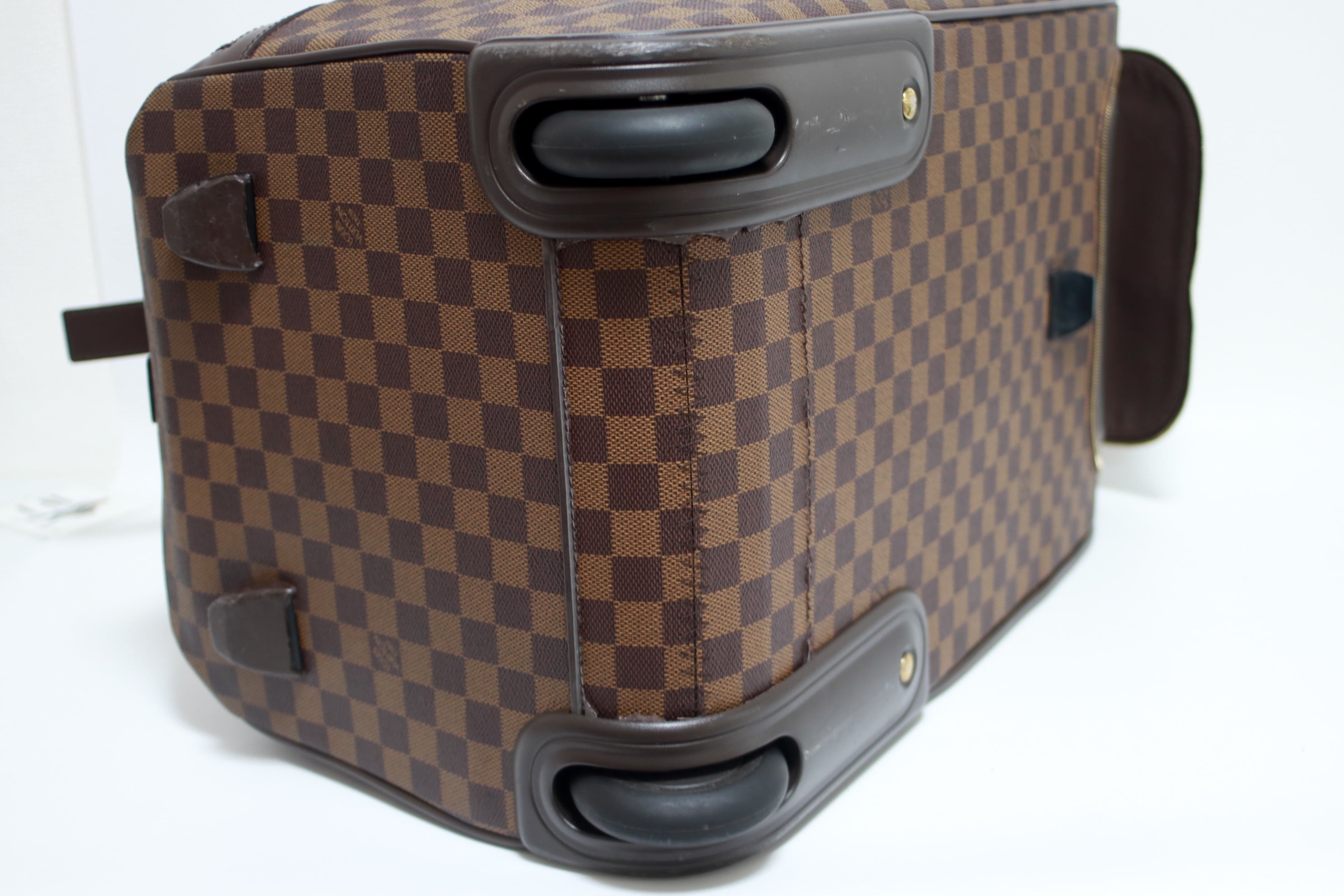 Louis Vuitton Eole 50 Damier Ebene Duffle Rolling Luggage Used