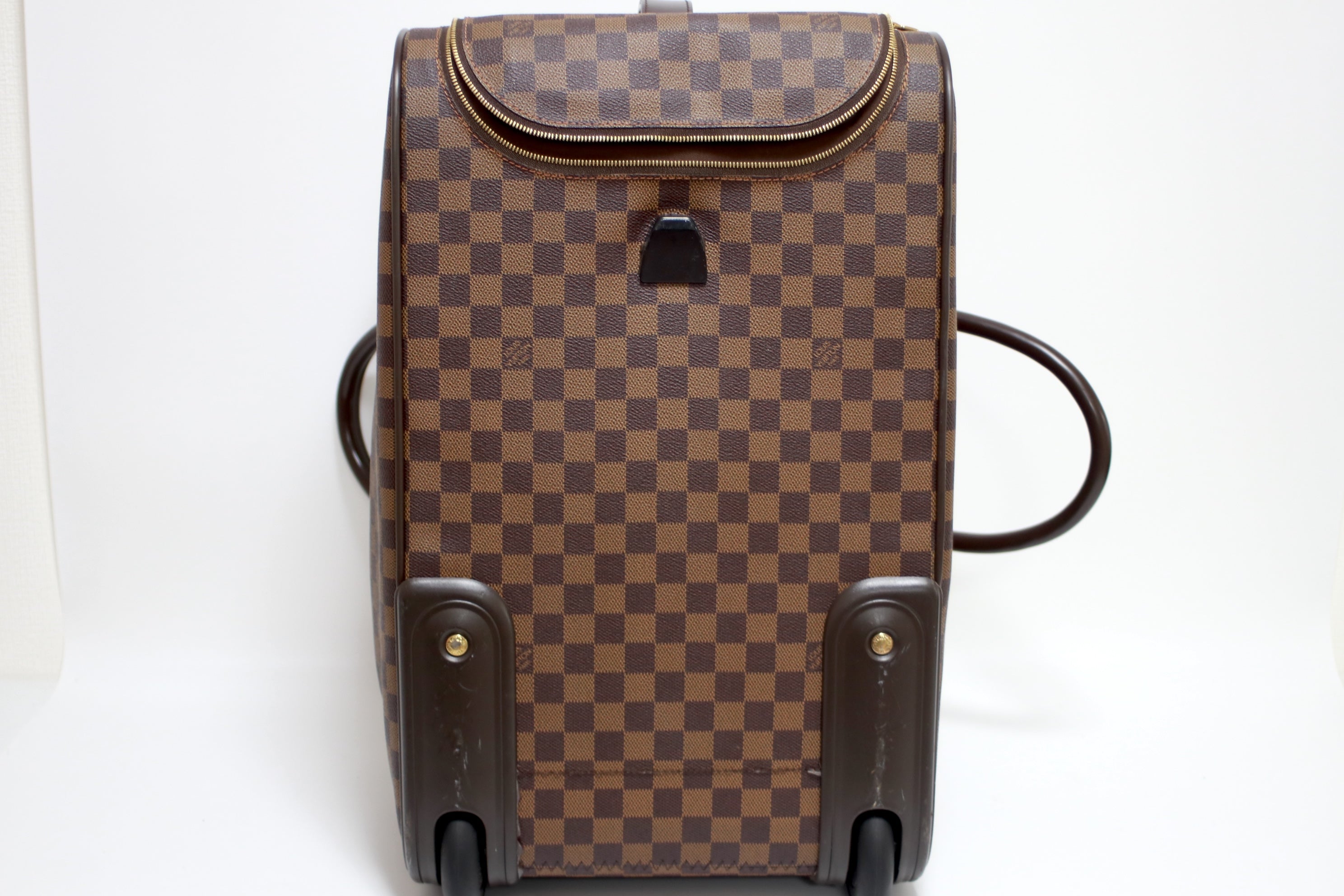 Louis Vuitton Eole 50 Damier Ebene Duffle Rolling Luggage Used