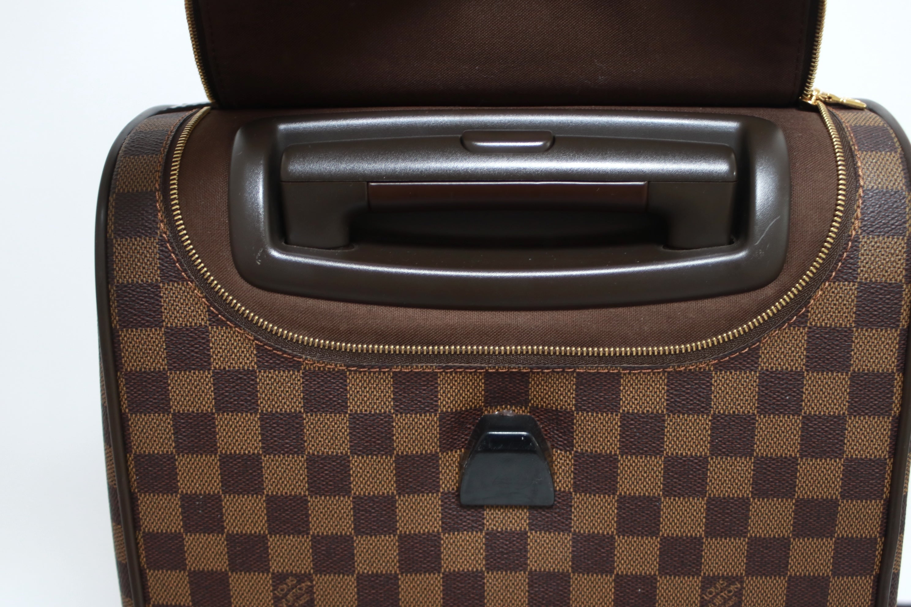 Louis Vuitton Eole 50 Damier Ebene Duffle Rolling Luggage Used