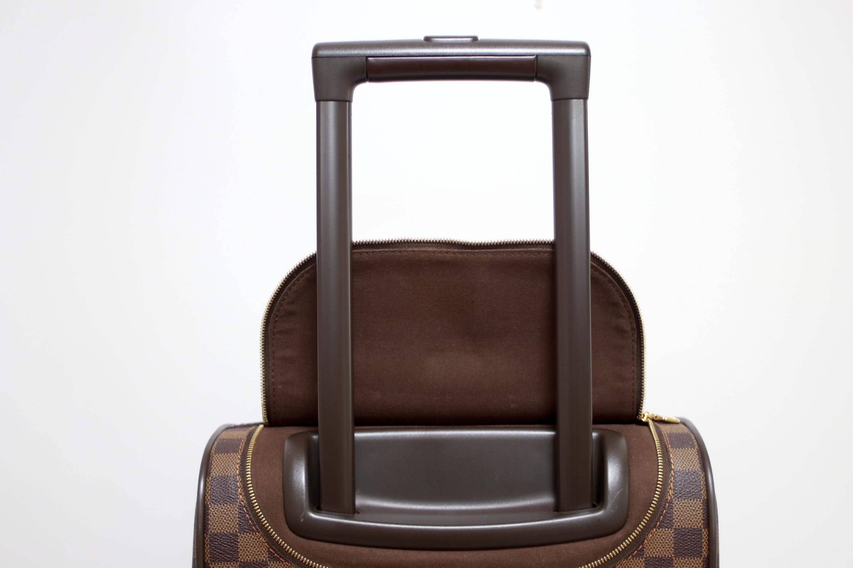 Louis Vuitton Eole 50 Damier Ebene Duffle Rolling Luggage Used