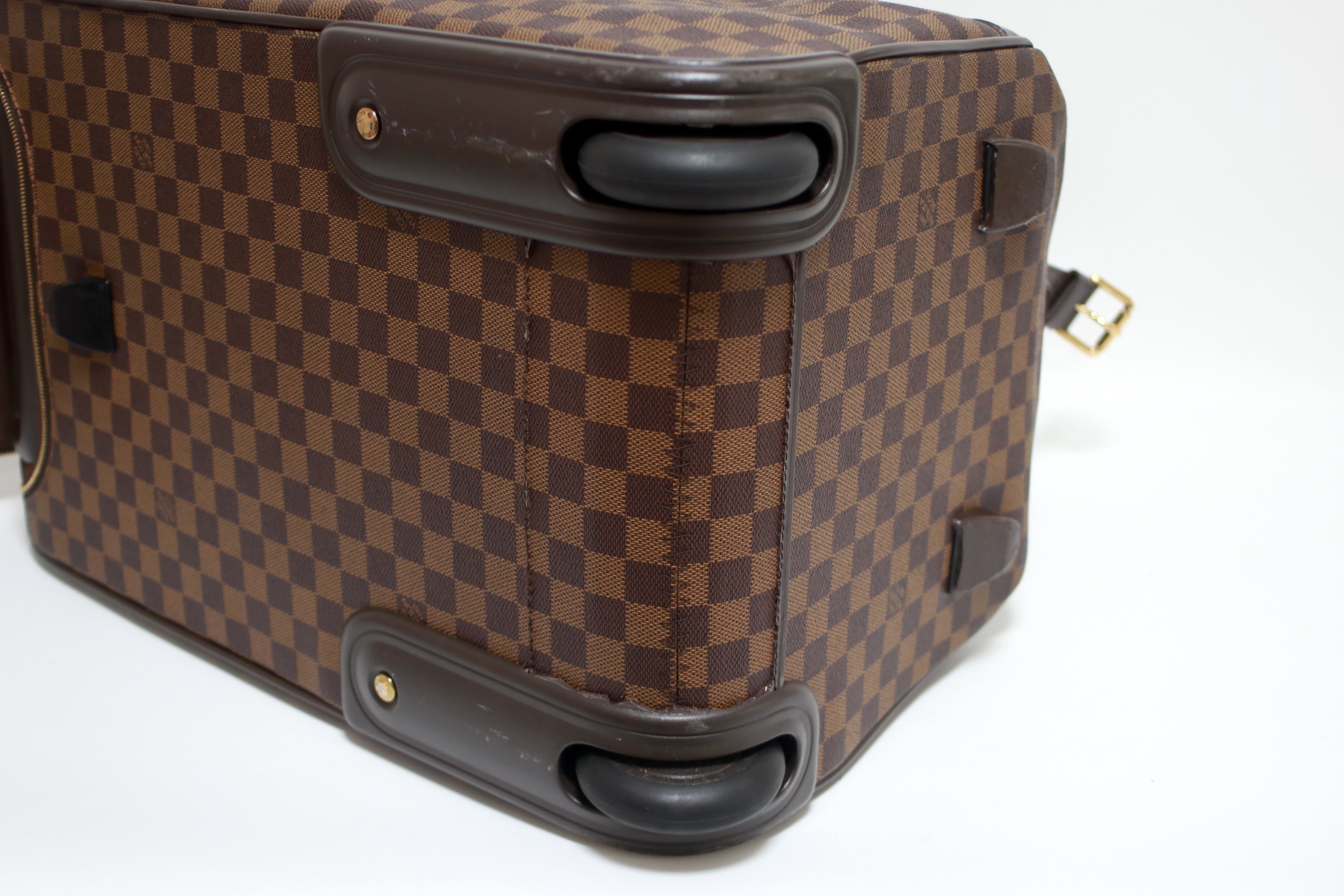 Louis Vuitton Eole 50 Damier Ebene Duffle Rolling Luggage Used