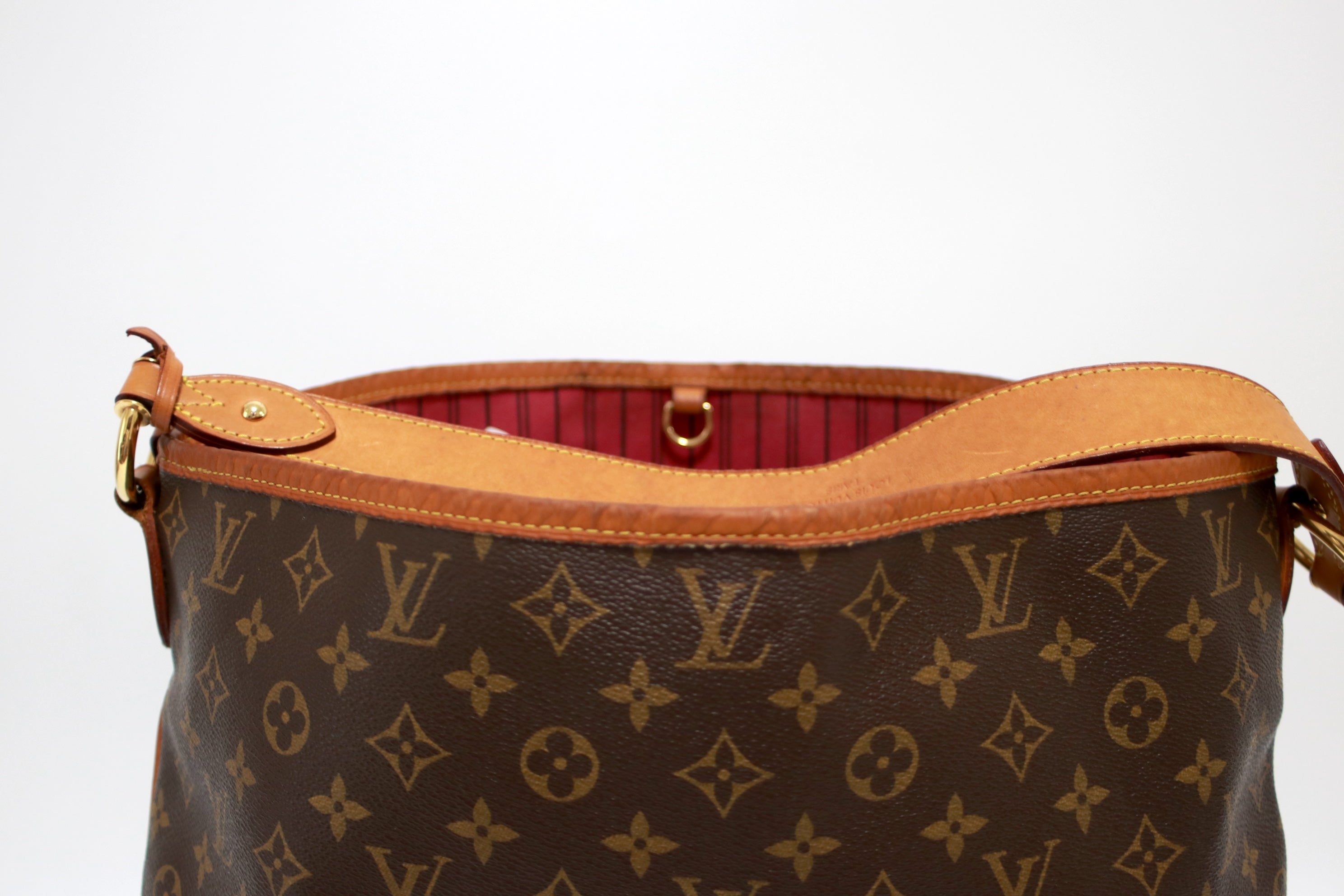 Louis Vuitton Delightful MM Hobo Bag Used