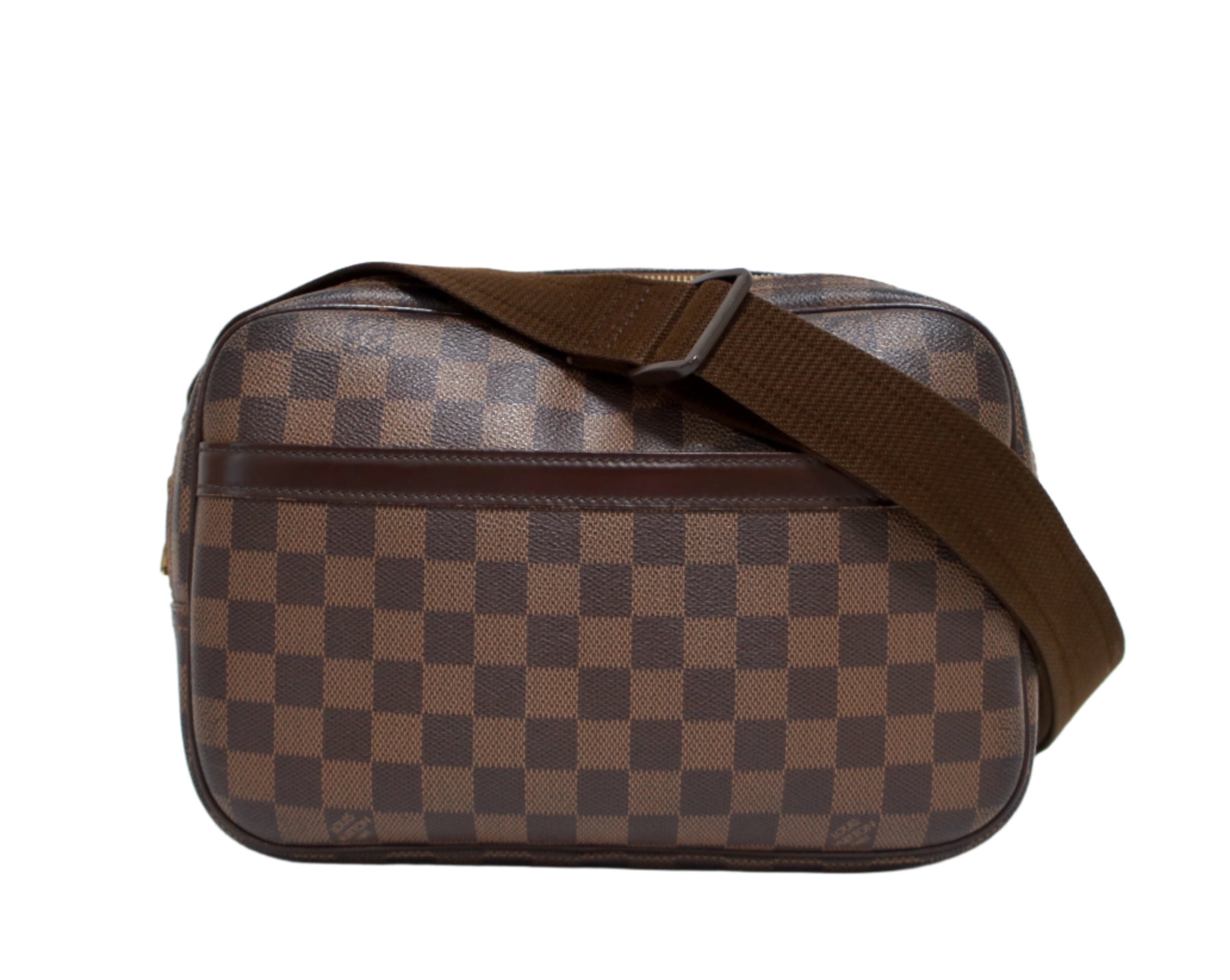 Louis Vuitton Reporter PM Damier Ebene Special Order Used (8439)