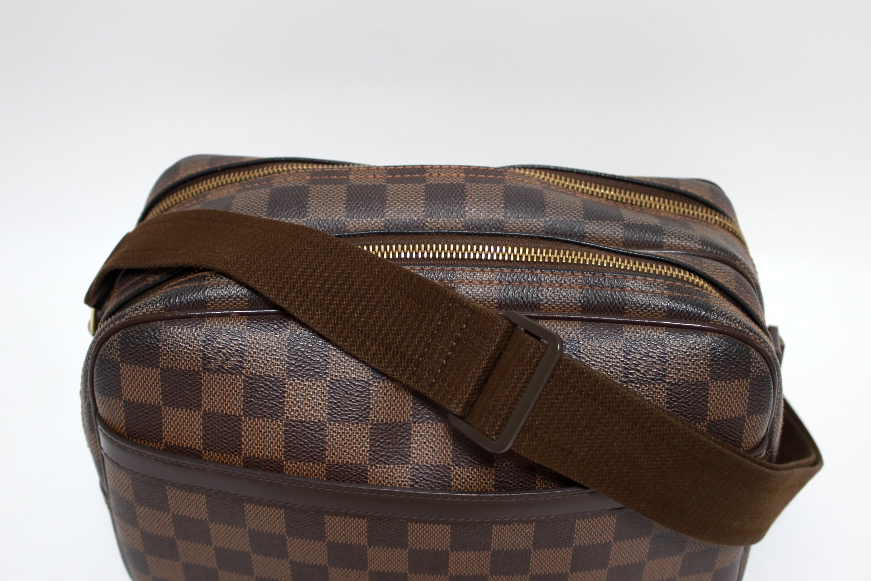 Louis Vuitton Reporter PM Damier Ebene Special Order Used (8439)