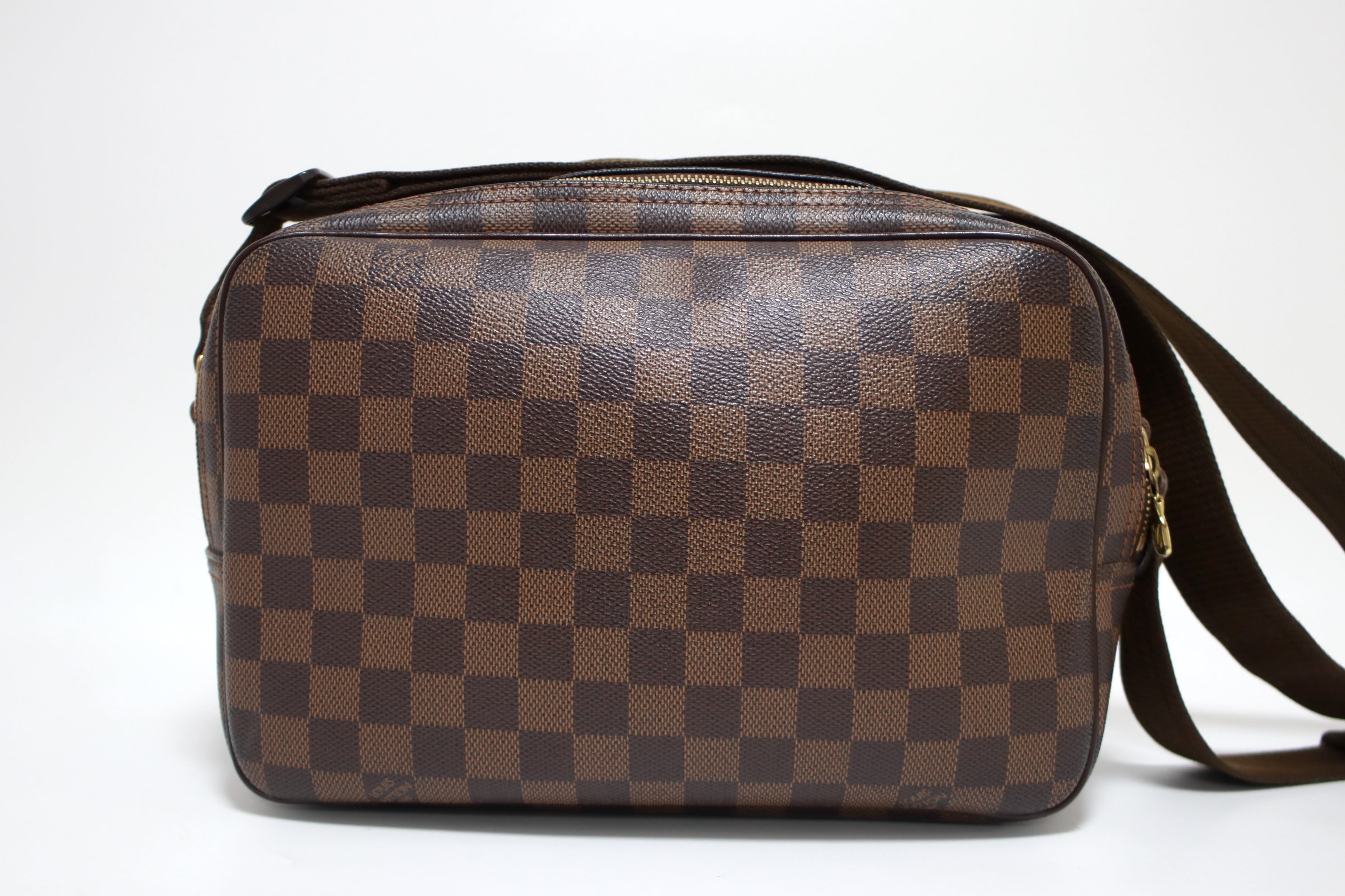 Louis Vuitton Reporter PM Damier Ebene Special Order Used (8439)