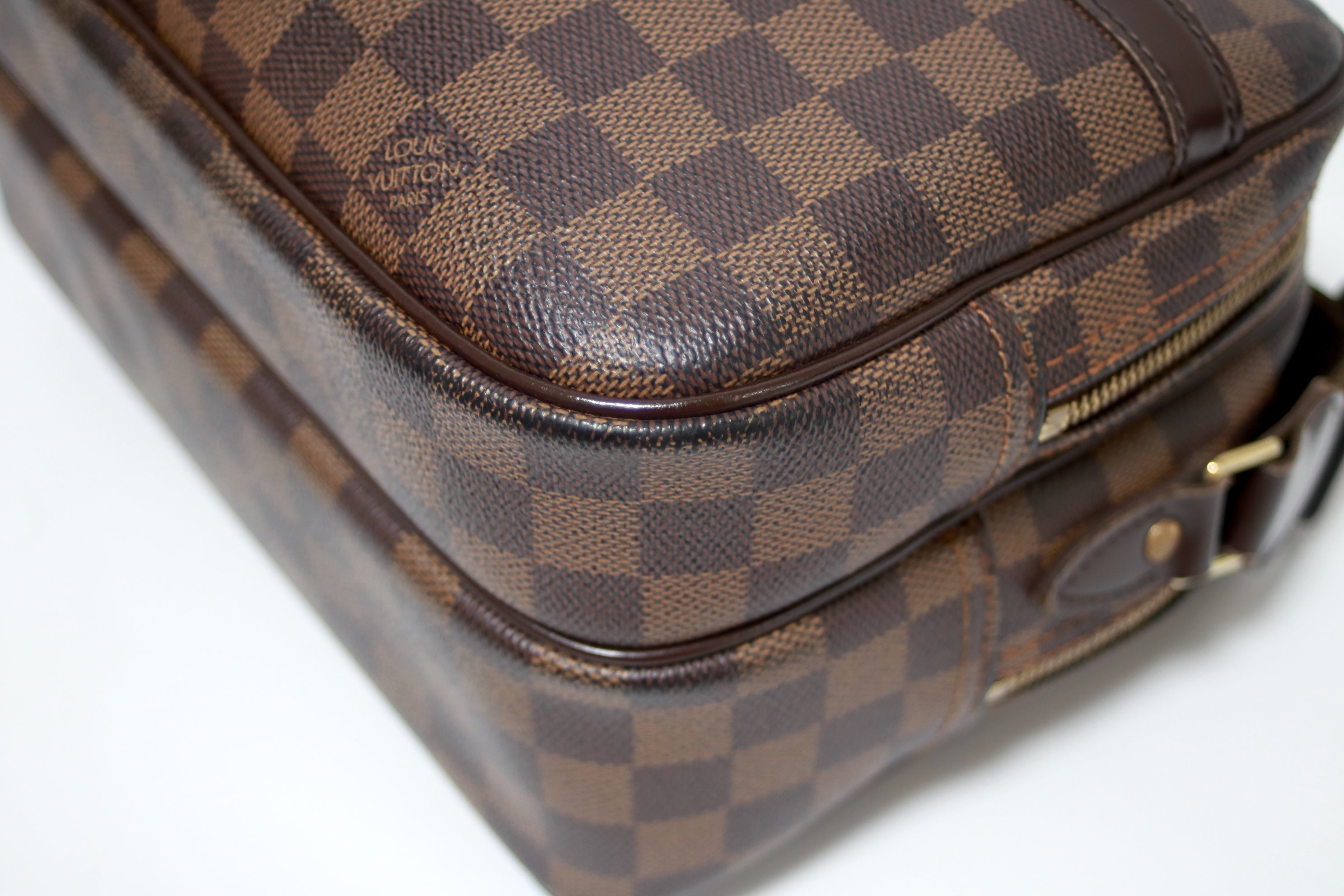 Louis Vuitton Reporter PM Damier Ebene Special Order Used