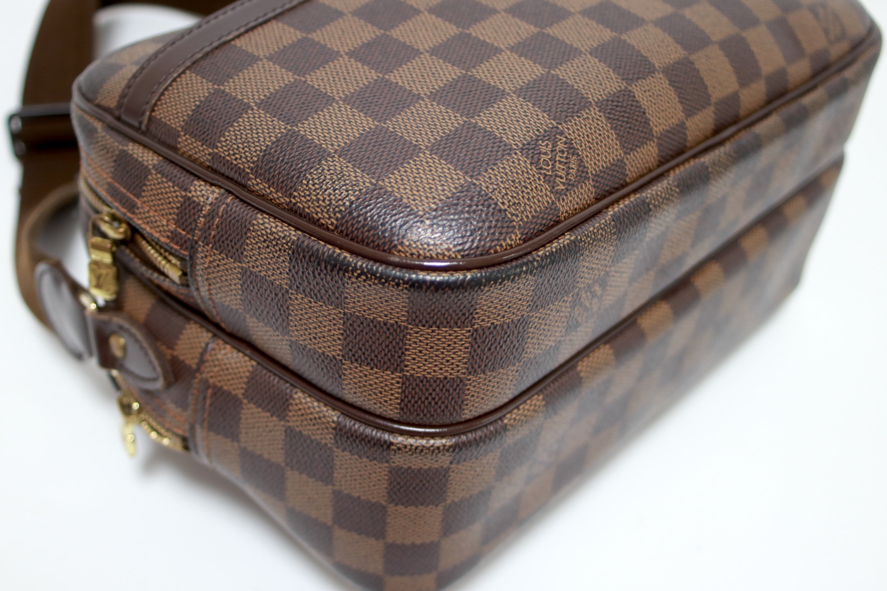 Louis Vuitton Reporter PM Damier Ebene Special Order Used (8439)