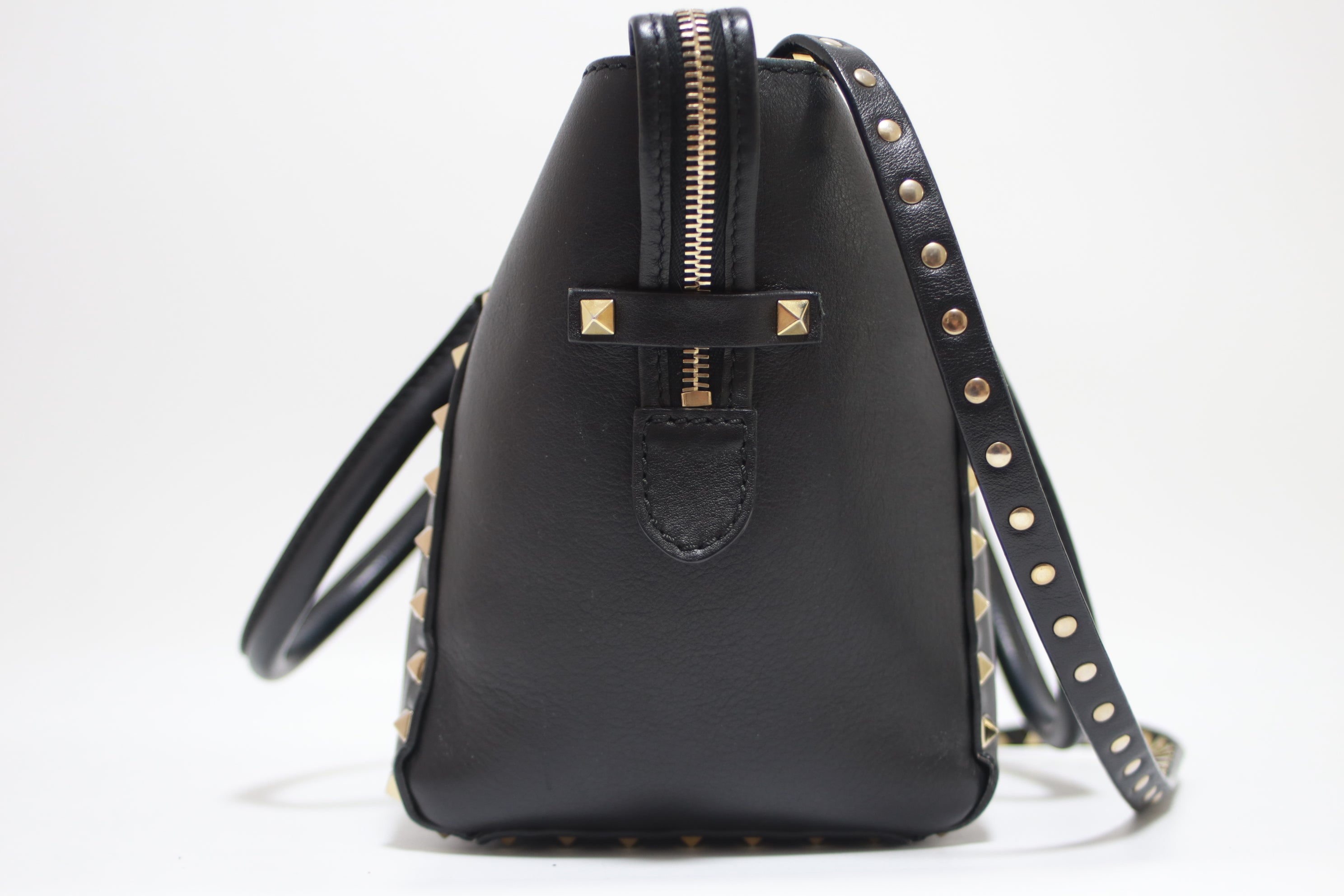 Valentino Rock Studs Two Way Shoulder Bag Used