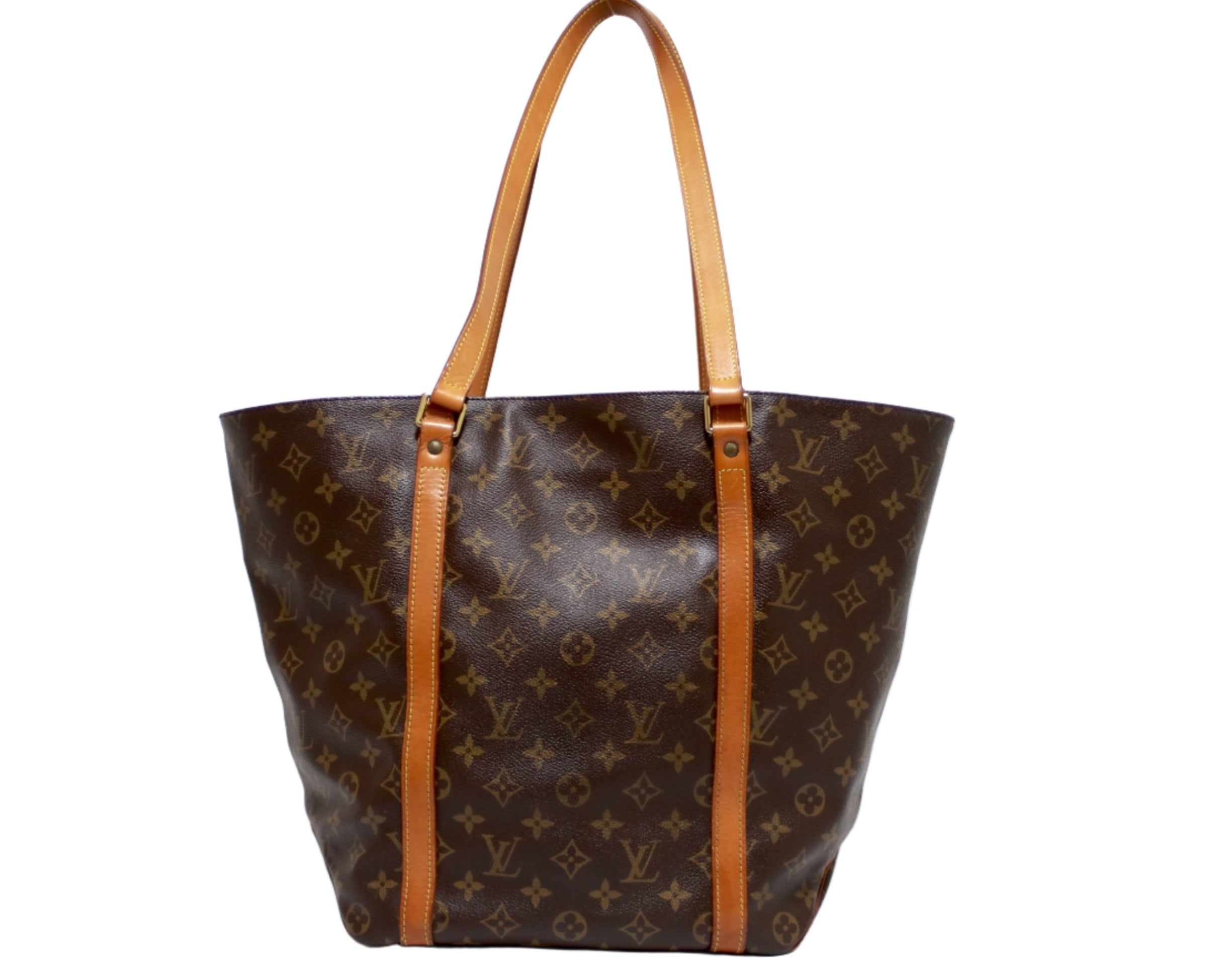 Louis Vuitton Sac Shopping PM Shoulder Tote Bag Used (8338)