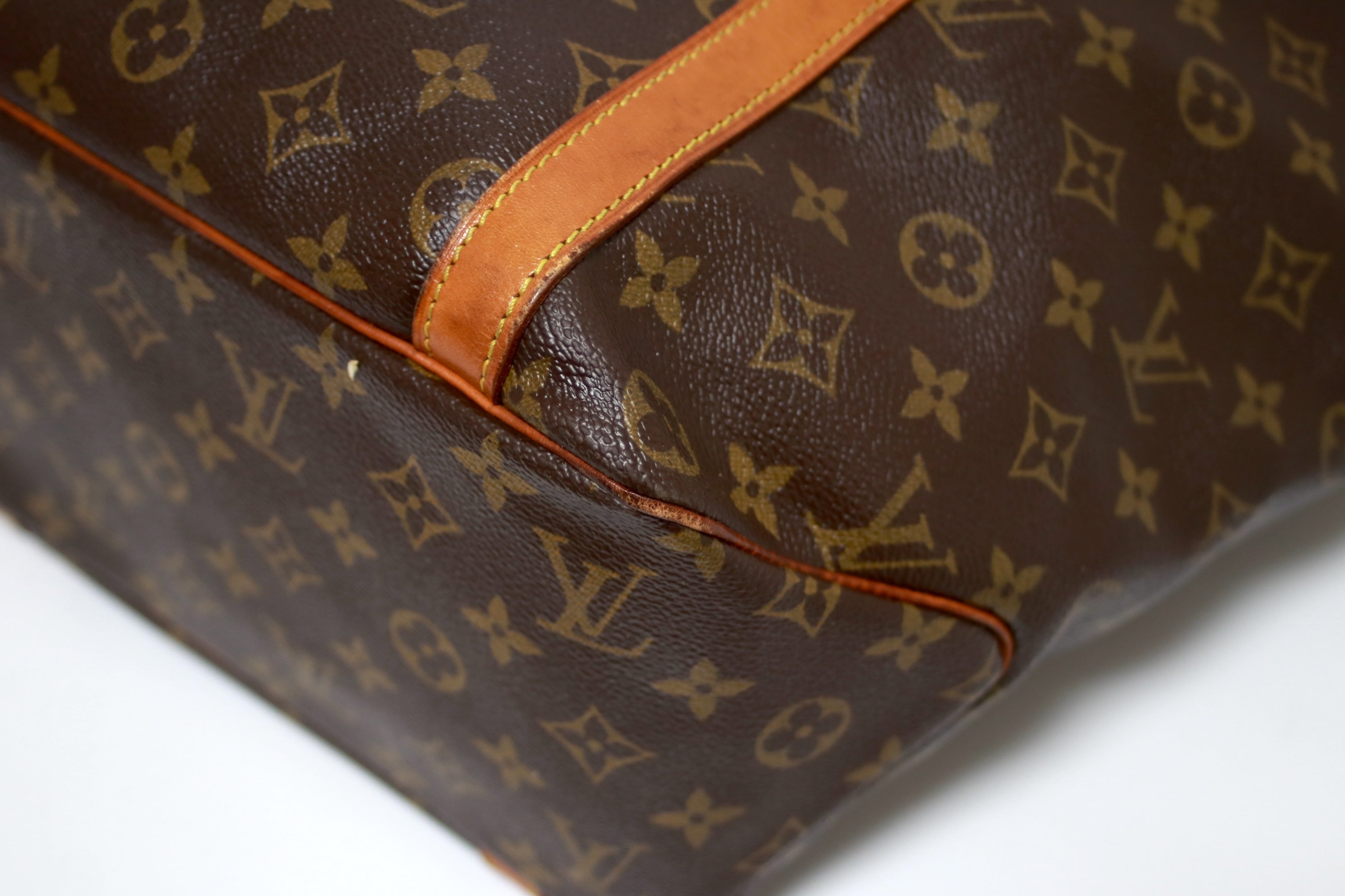 Louis Vuitton Sac Shopping PM Shoulder Tote Bag Used (8338)