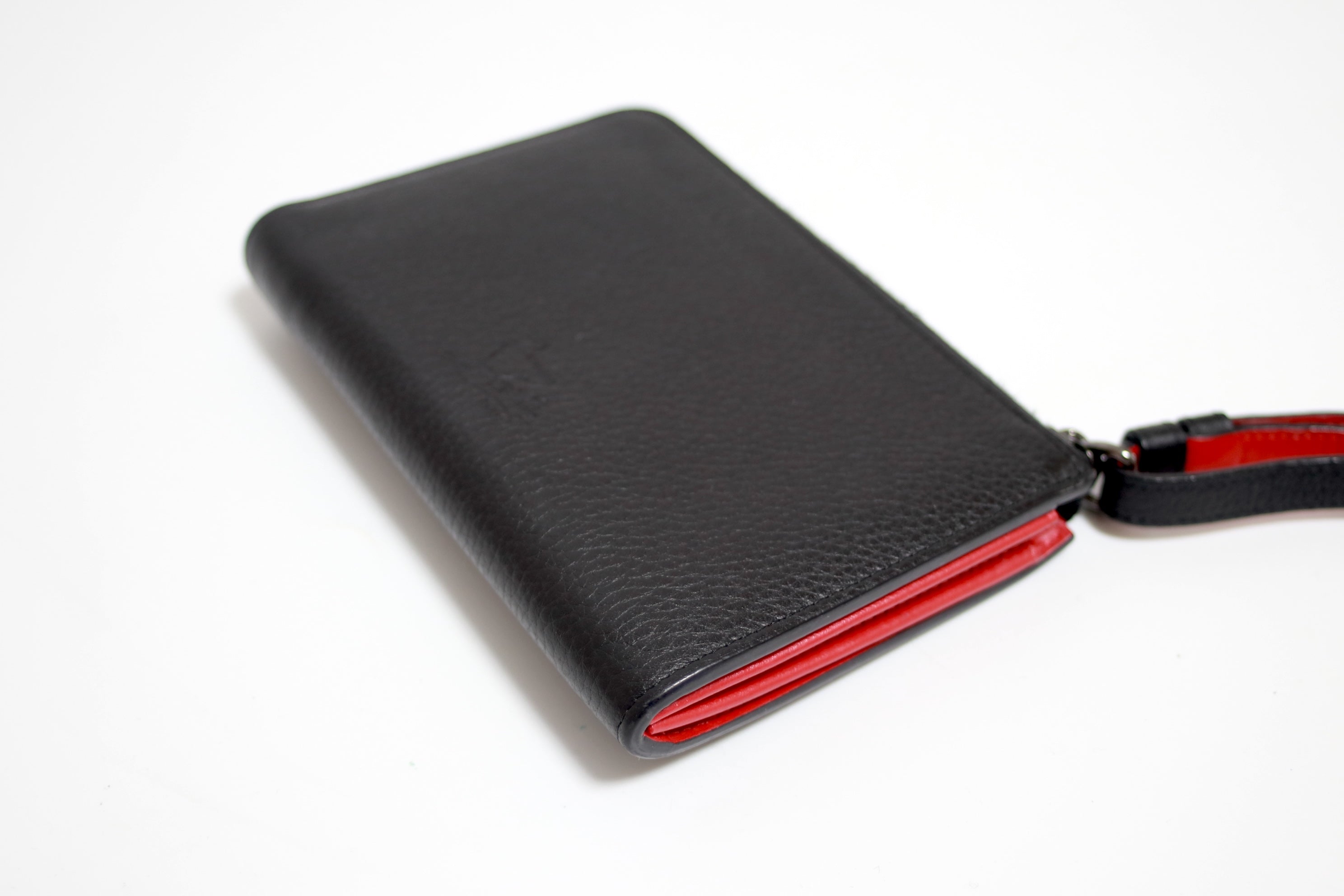 Christian Louboutin Wrist Compact Wallet Used (8479)