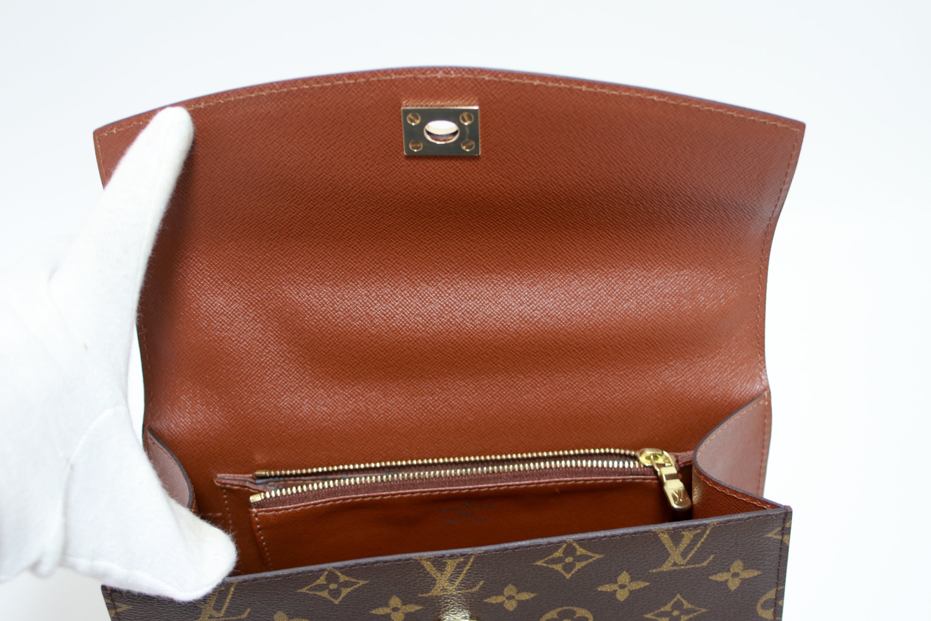 Louis Vuitton Malesherbes Handbag Used (7414)