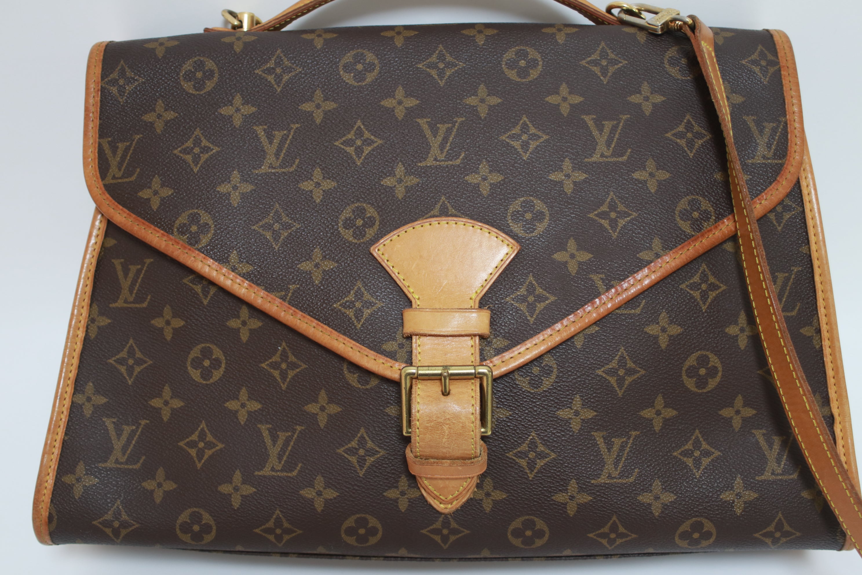 Louis Vuitton Beverly Soft Case Briefcase Used (7441)