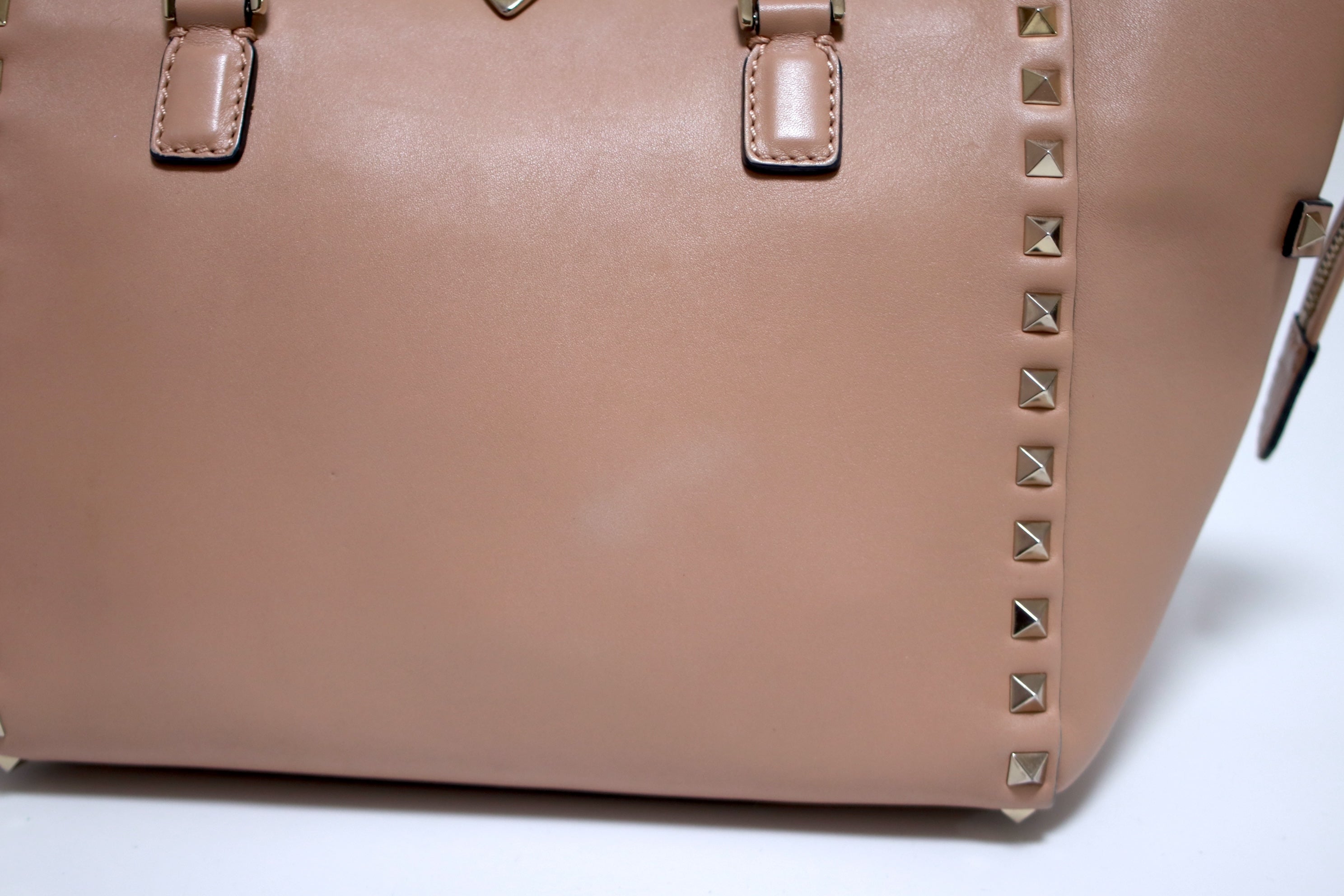 Valentino Studs Two Way Shoulder Bag Used