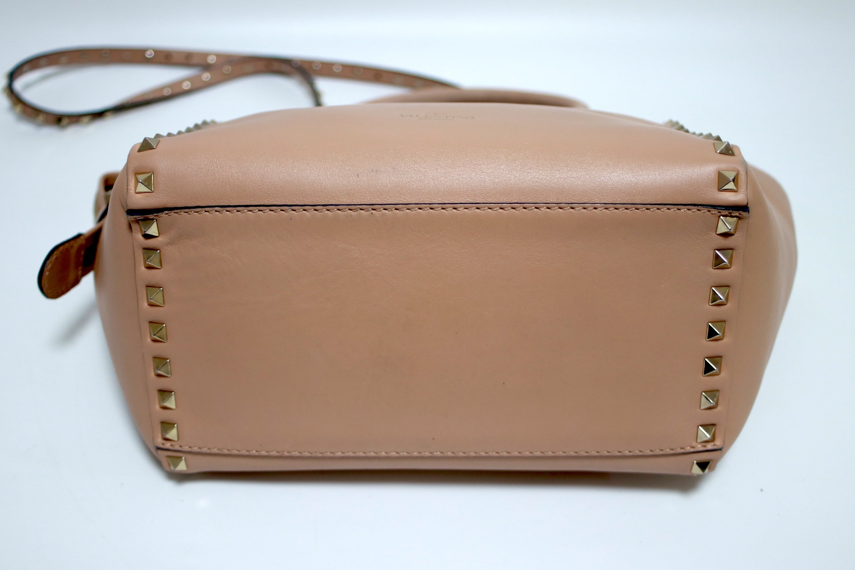 Valentino Studs Two Way Shoulder Bag Used