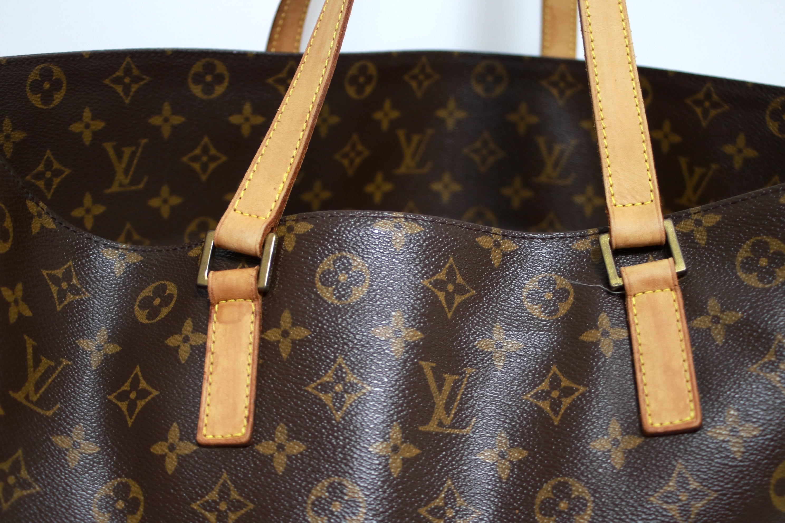 Louis Vuitton Cabas alto Shoulder Tote Bag Used (8493)
