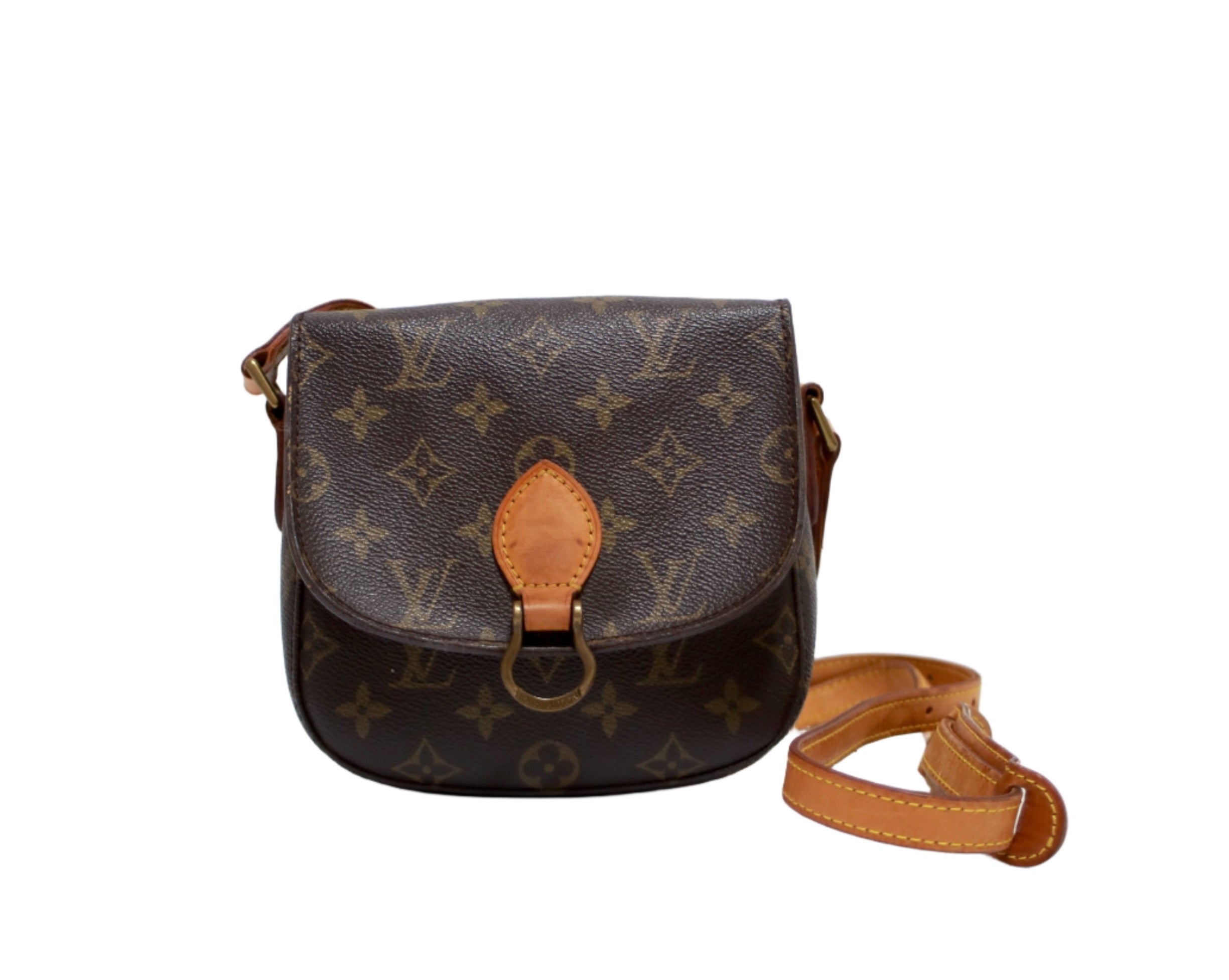 Louis Vuitton Saint Cloud Pm Shoulder Bag Used (8539)
