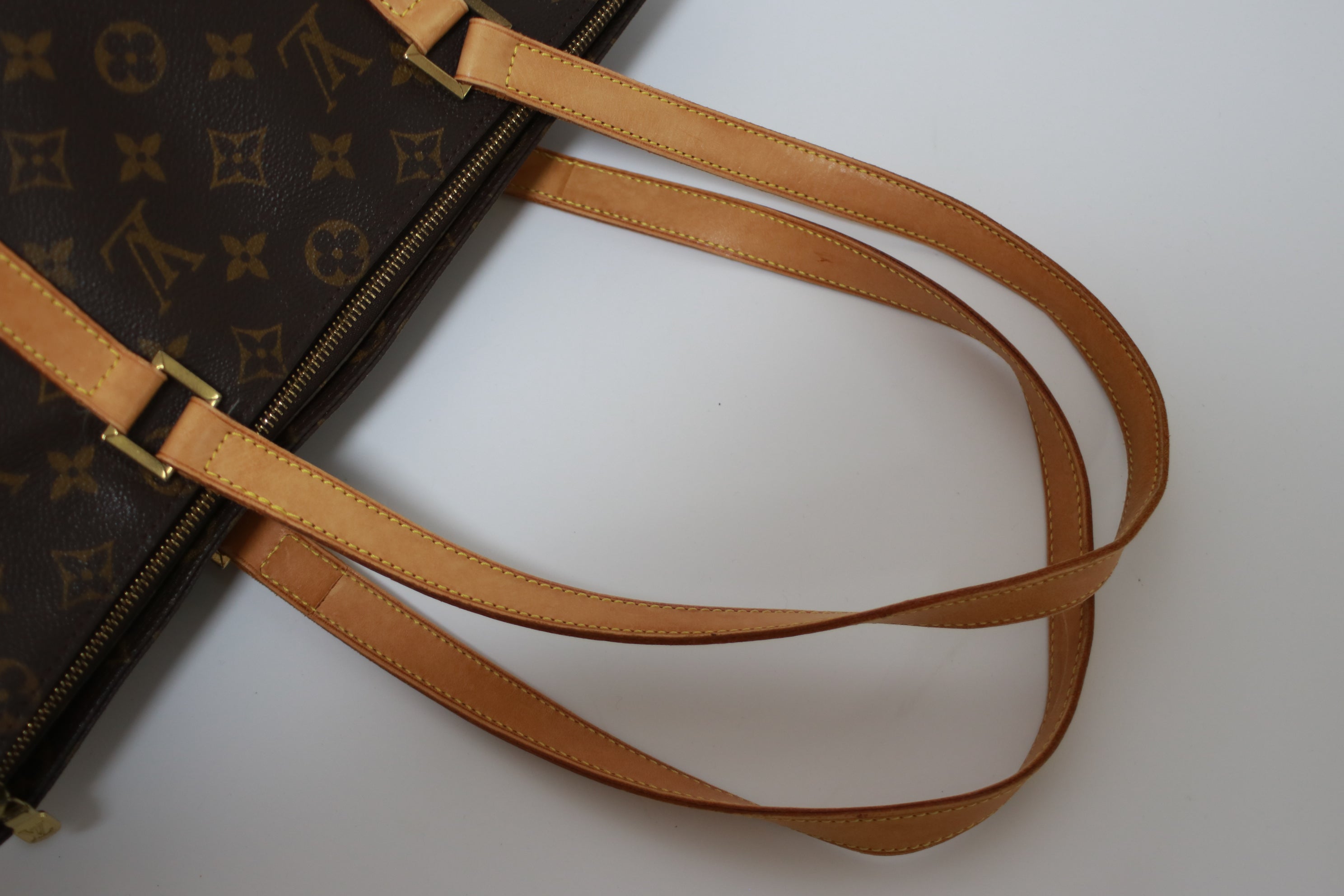 Louis Vuitton Cabas Mezzo Shoulder Bag Used (7478)