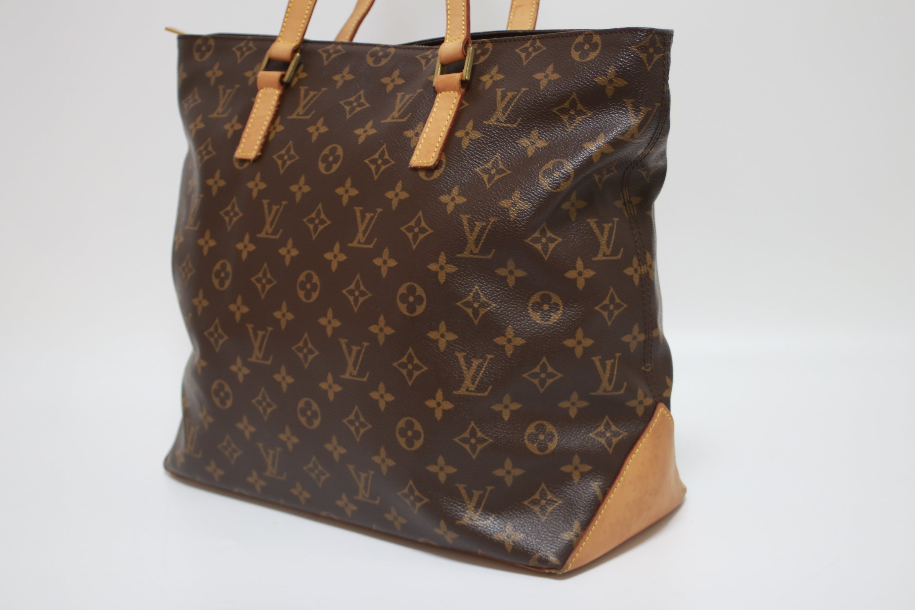 Louis Vuitton Cabas Mezzo Shoulder Bag Used