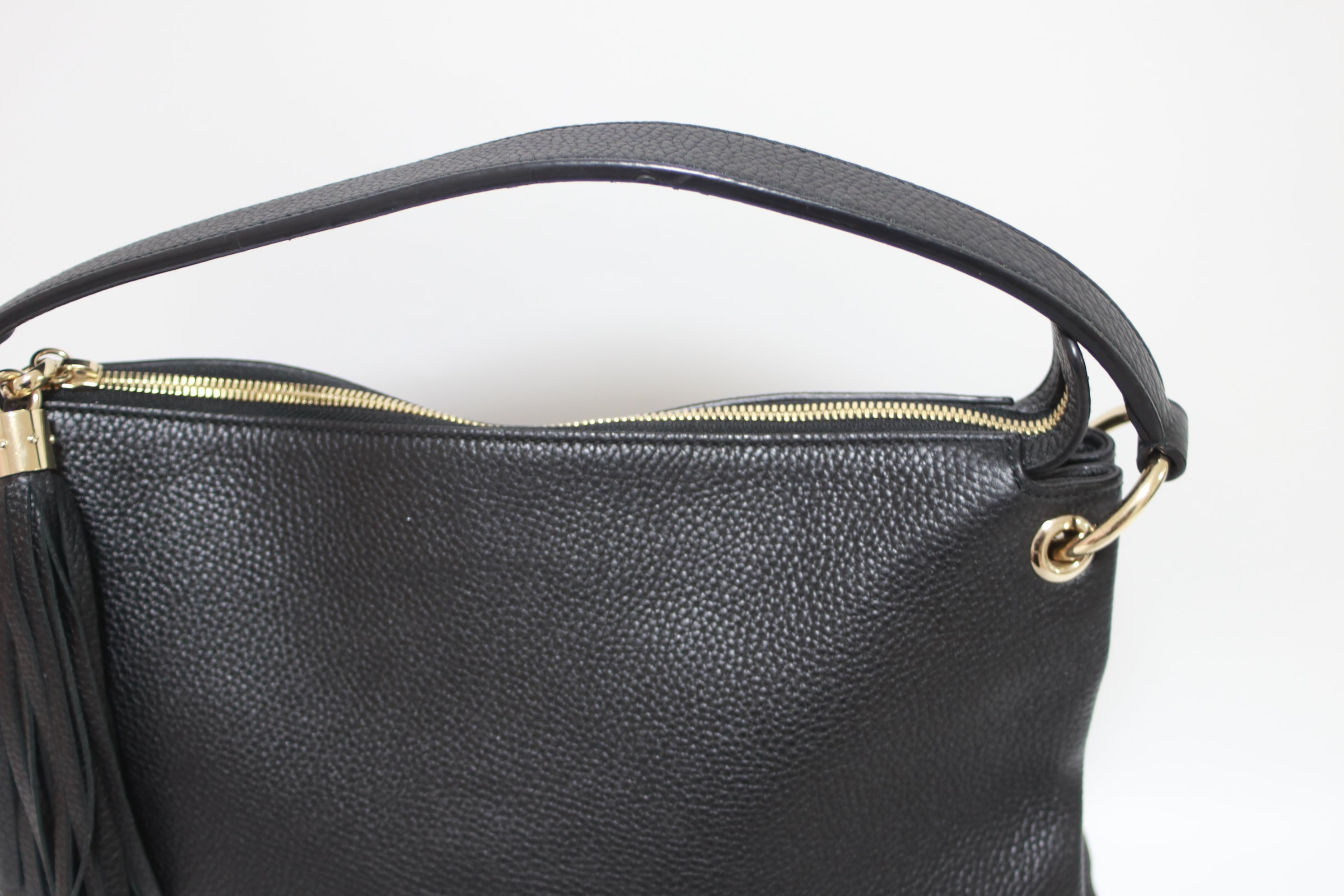 Gucci Soho Two Way Shoulder Bag Black (Missing Strap) Used (7500)