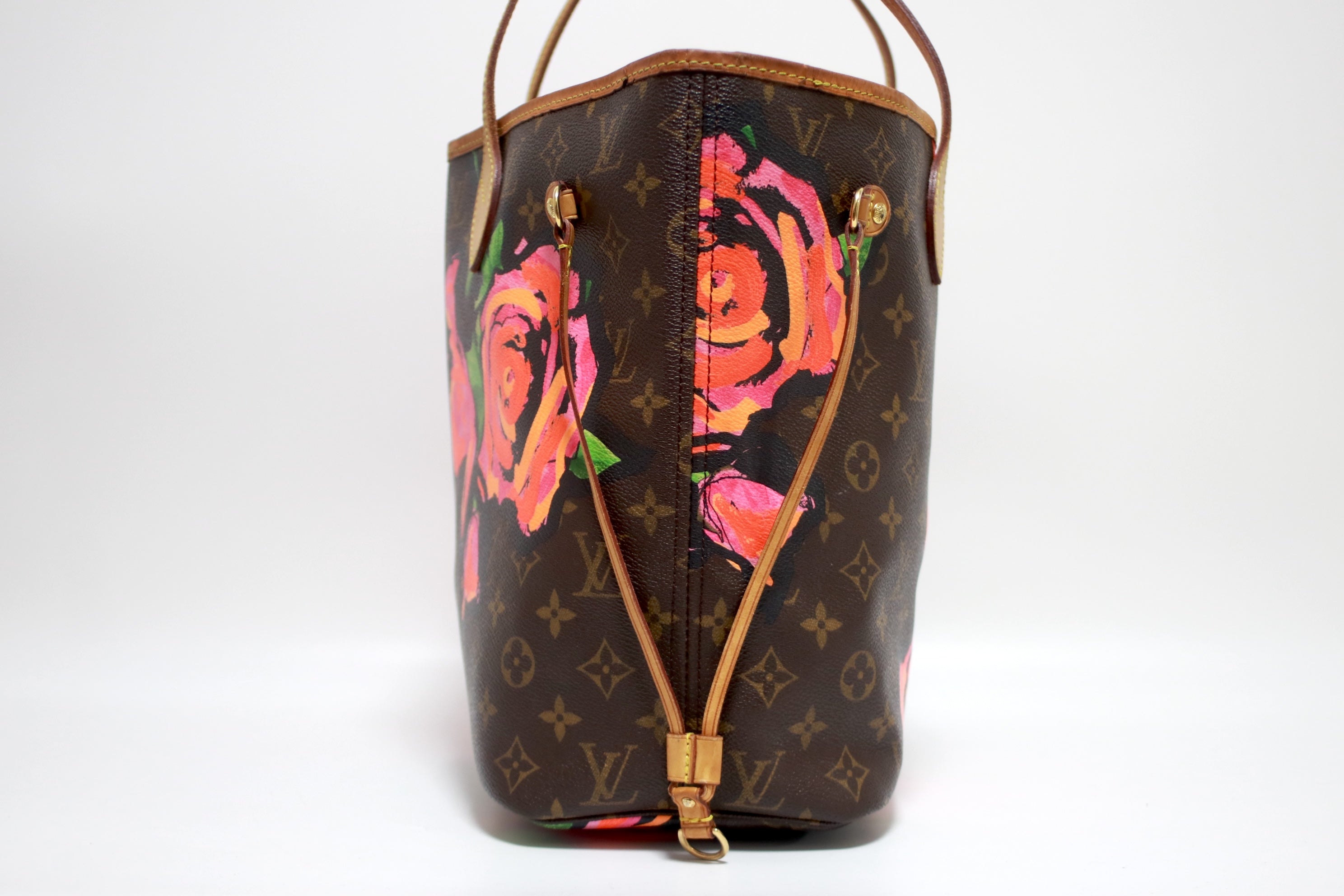 Louis Vuitton Neverfull MM Limited Edition Roses Used