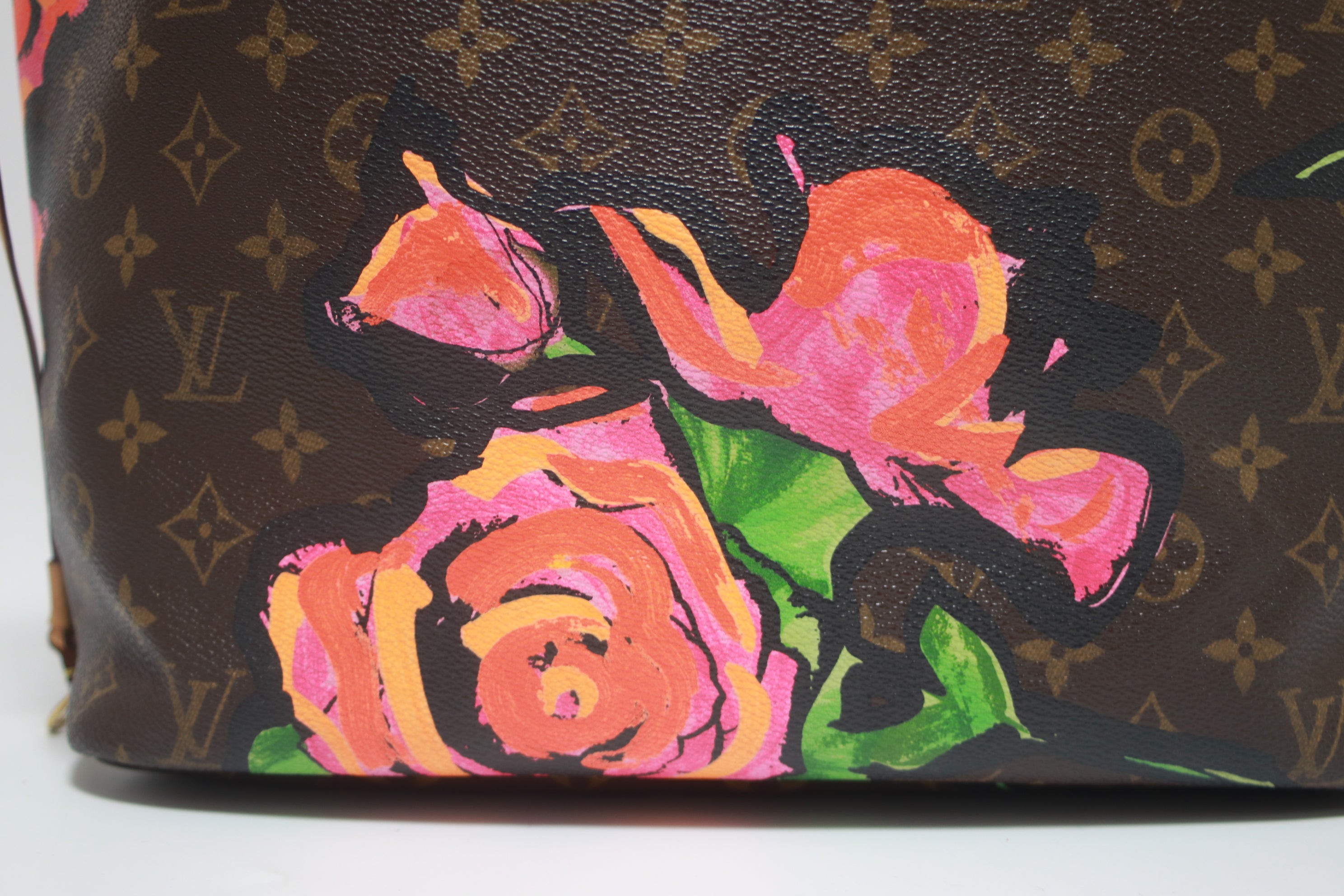 Louis Vuitton Neverfull MM Limited Edition Roses Used