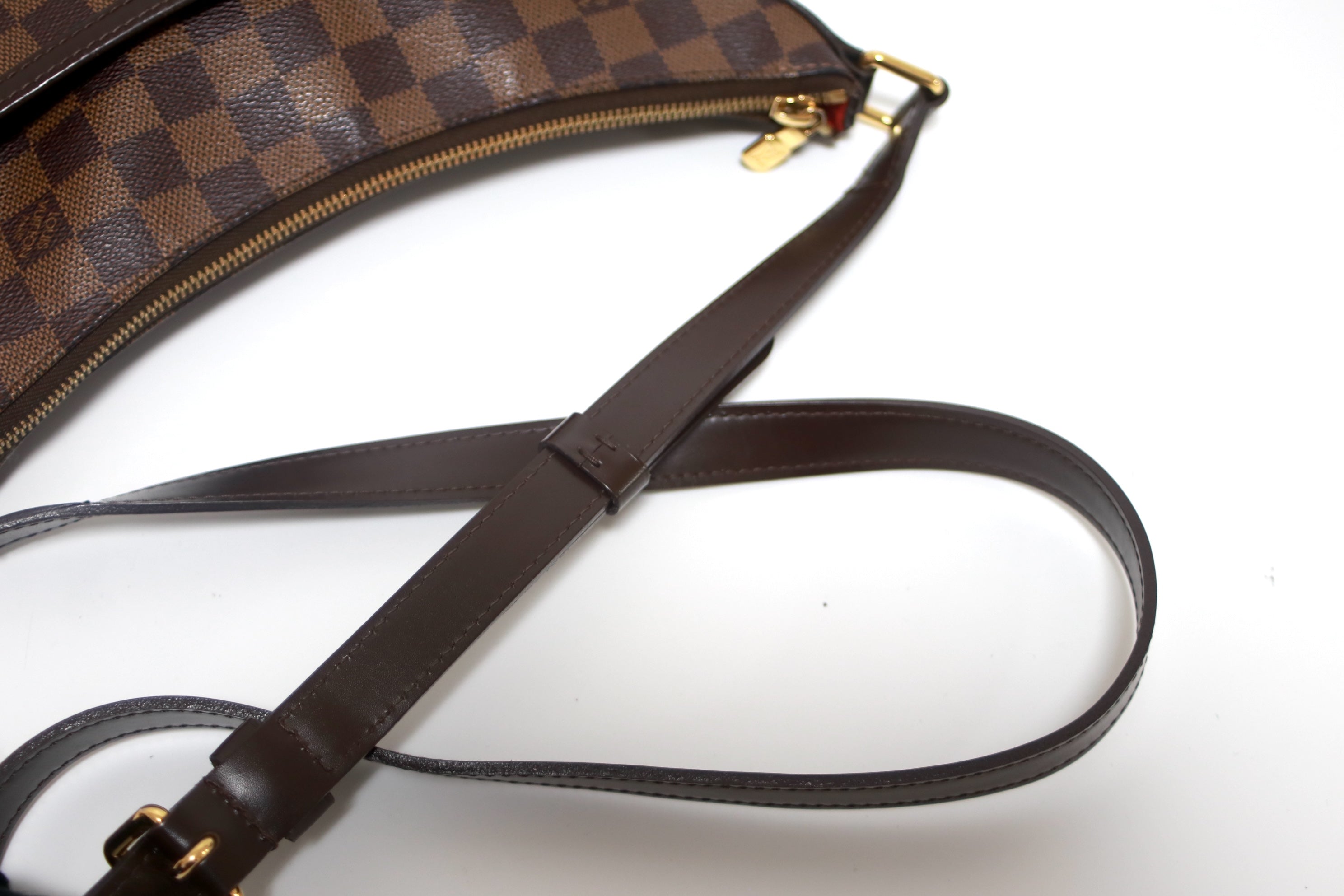 Louis Vuitton Bloomsbury Shoulder Bag Damier Ebene Used