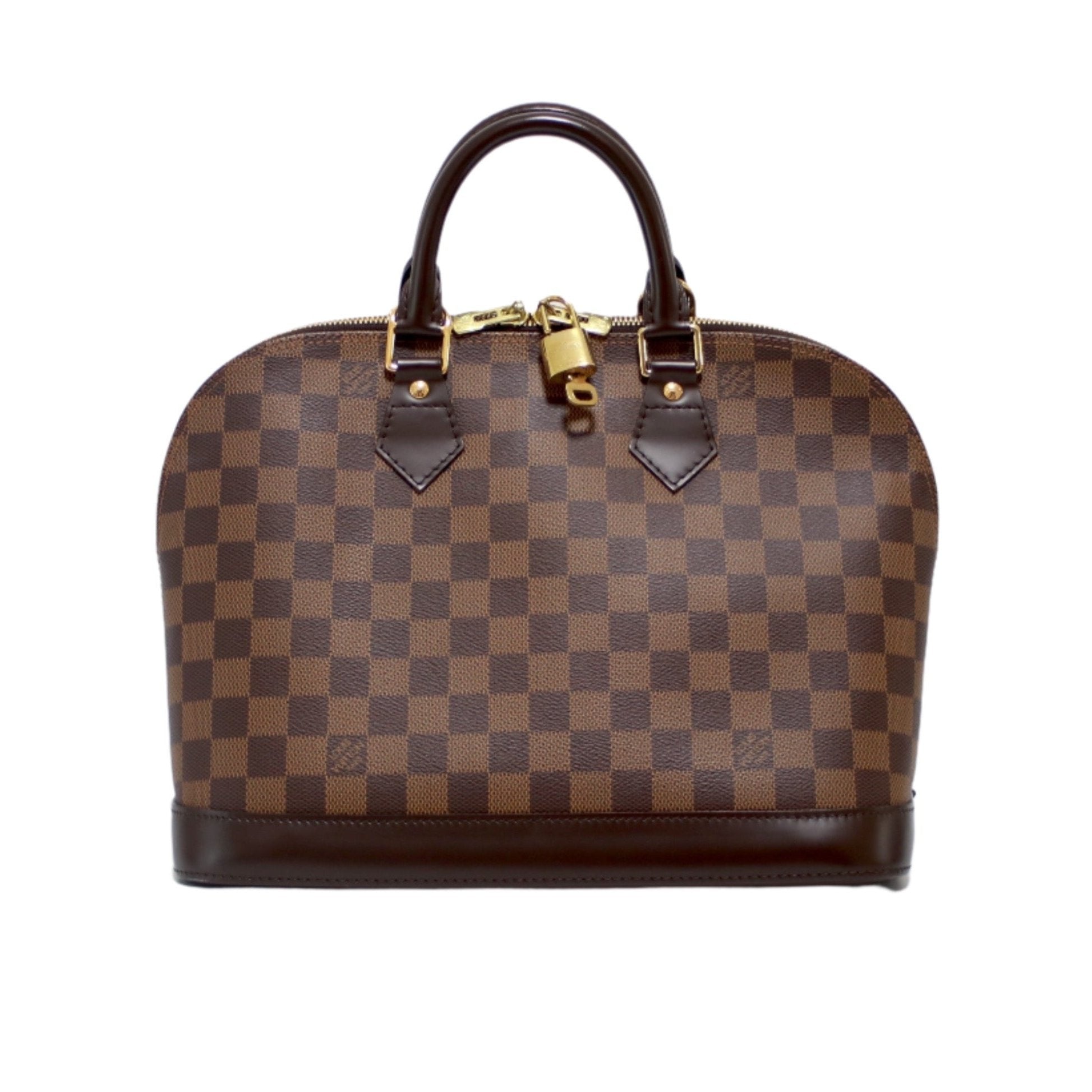 Louis Vuitton Alma PM Damier Ebene Handbag Used