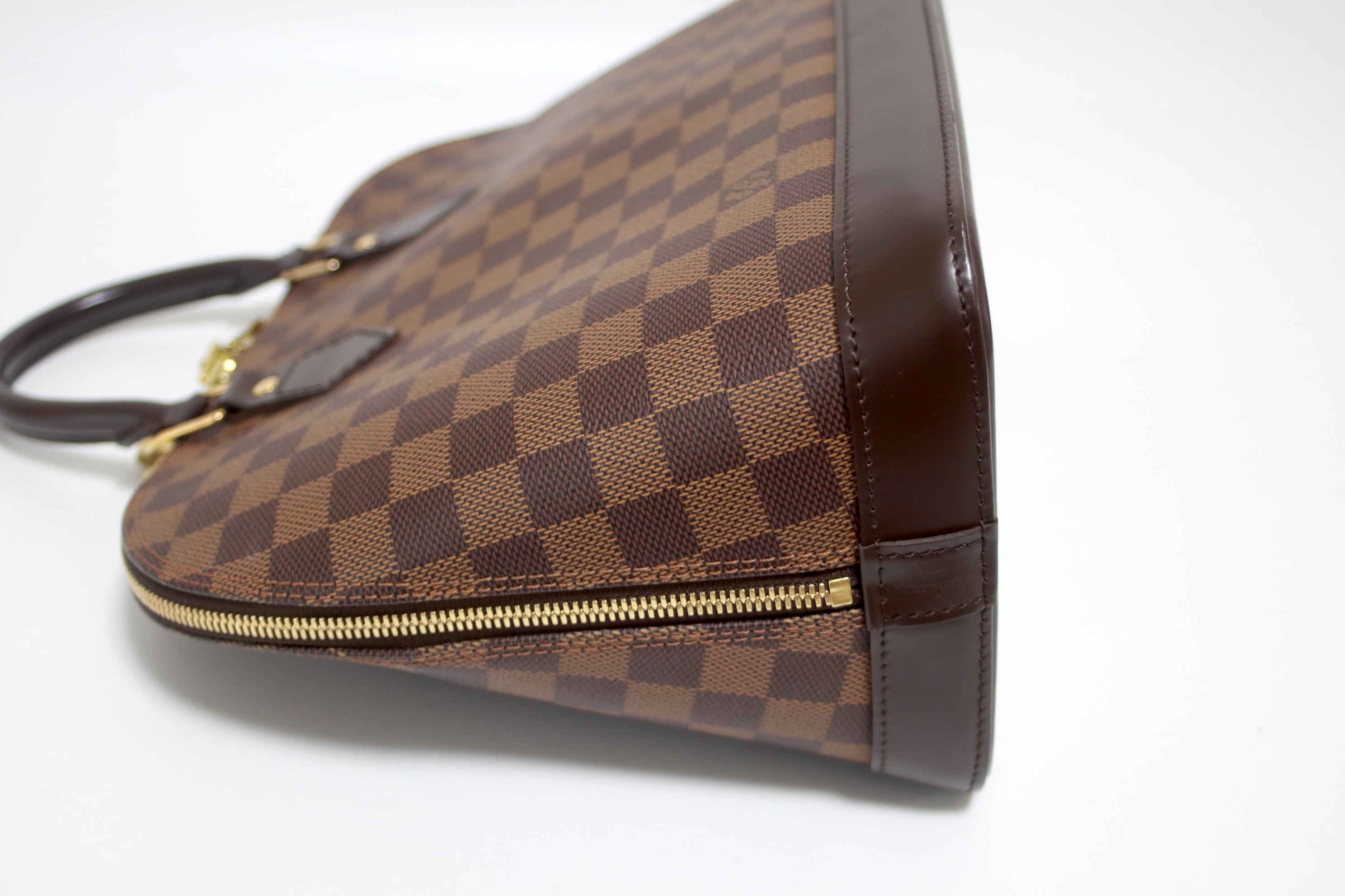 Louis Vuitton Alma PM Damier Ebene Handbag Used