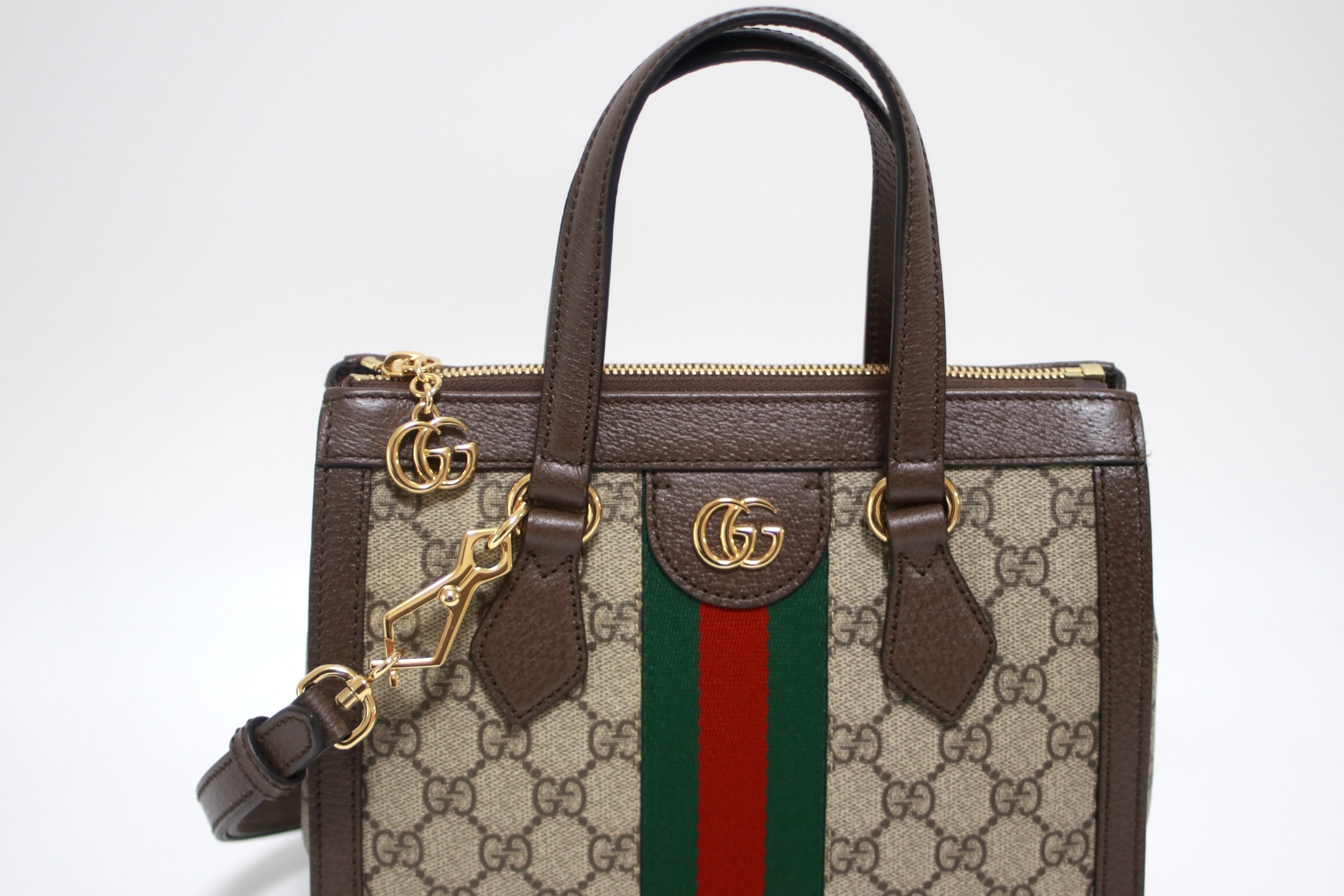 Gucci Ophidia Small Tote Bag Used (8682)