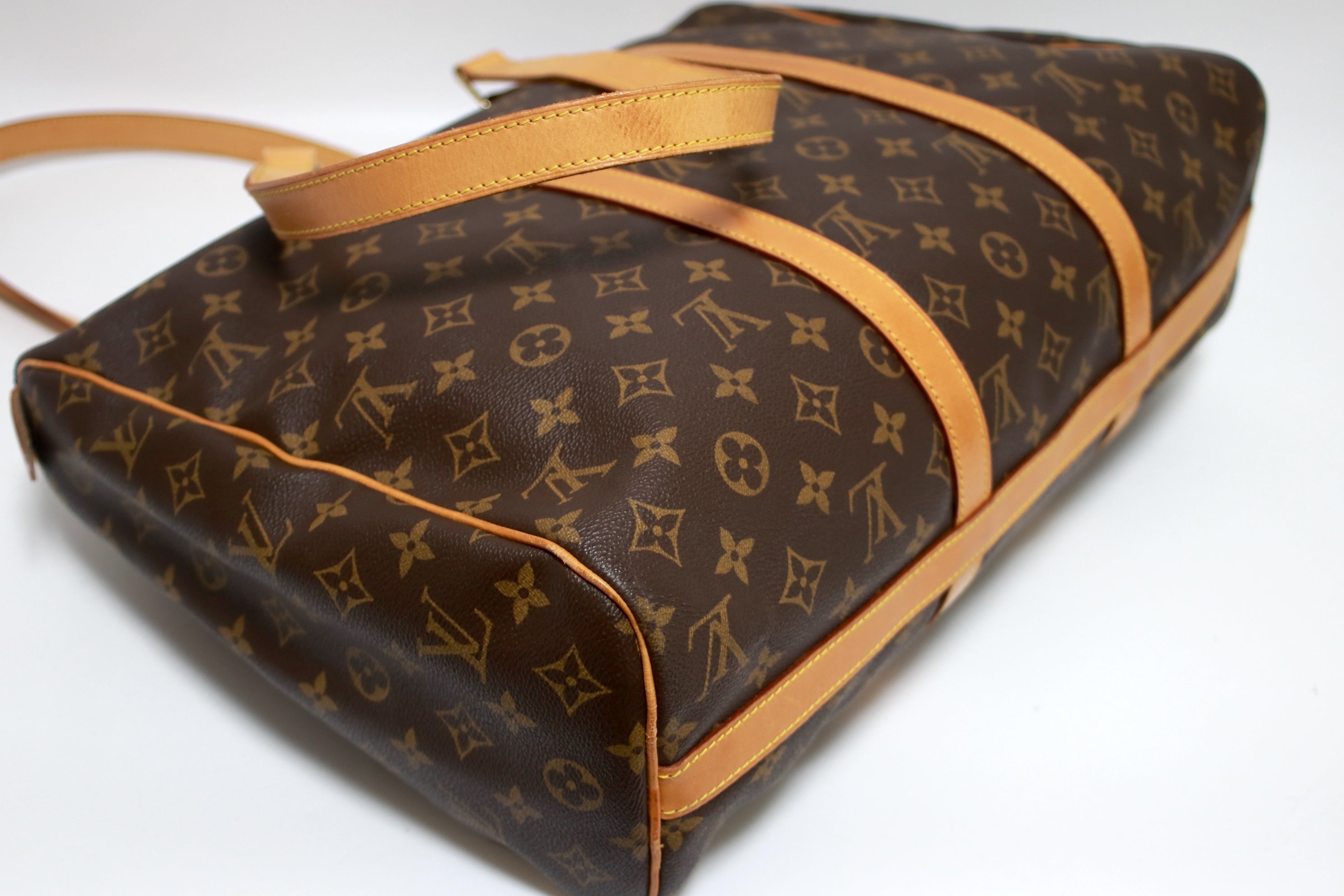 Louis Vuitton Sac Flanerie PM Shoulder Tote Bag Used