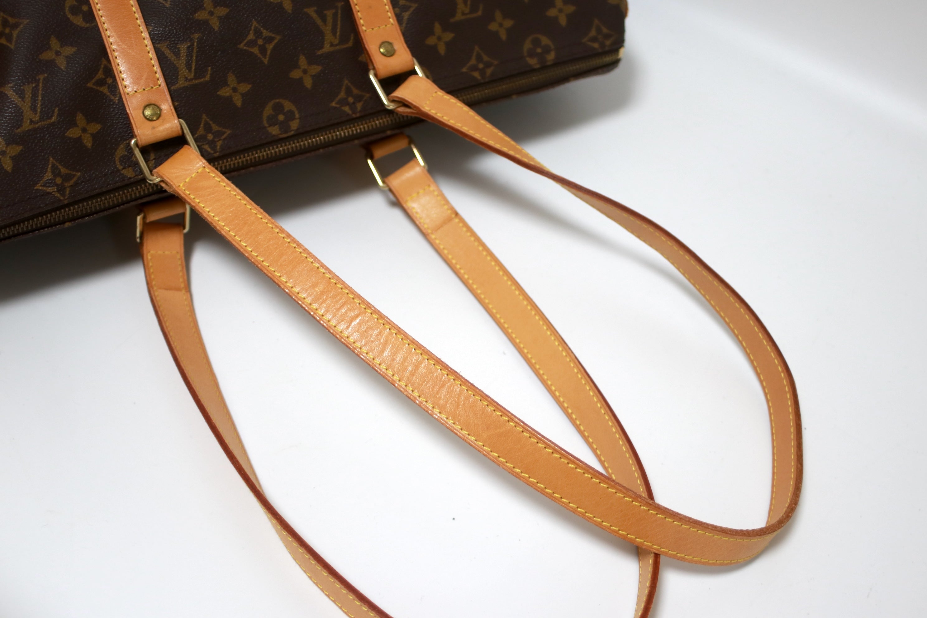 Louis Vuitton Sac Flanerie PM Shoulder Tote Bag Used