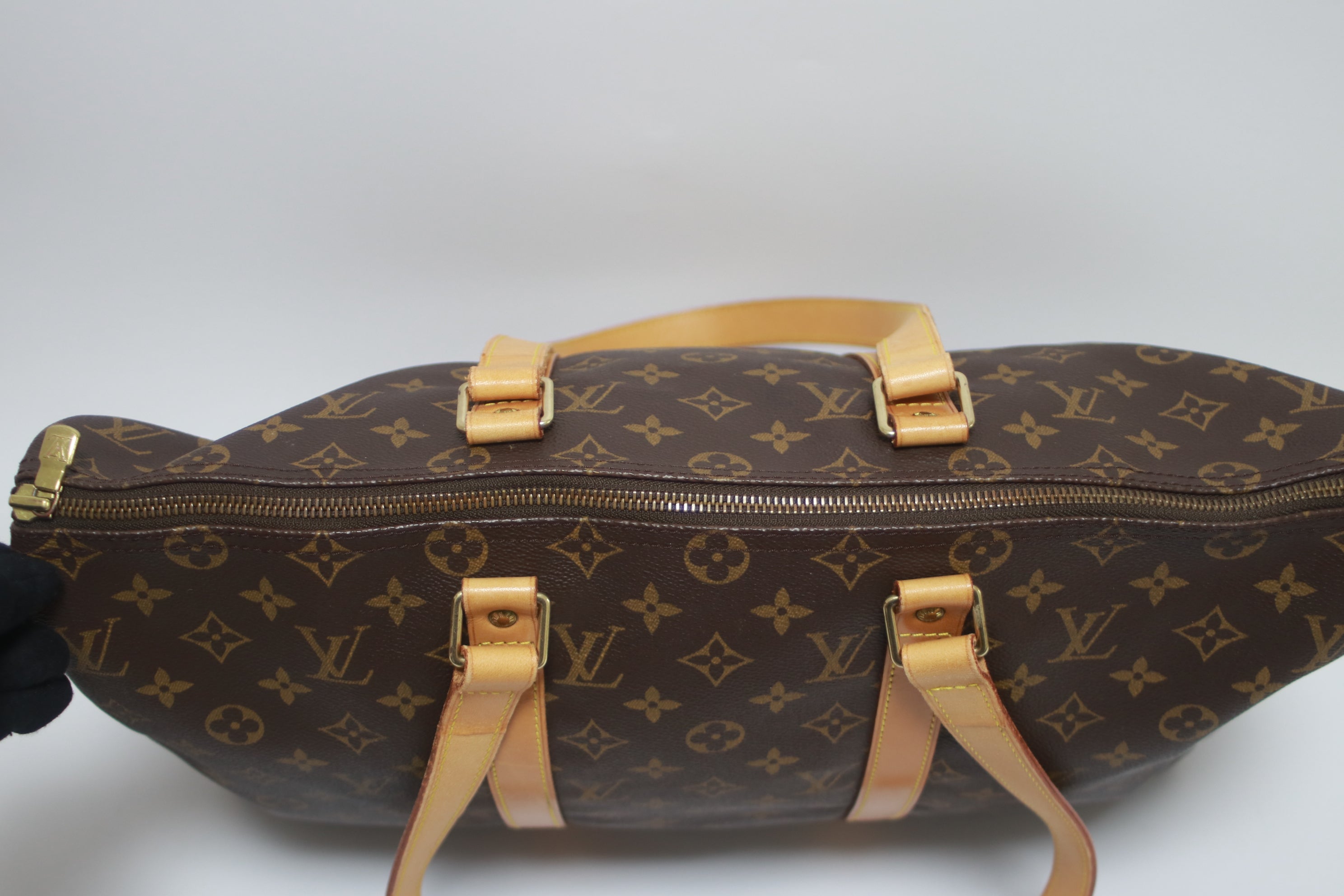 Louis Vuitton Sac Flanerie PM Shoulder Tote Bag Used