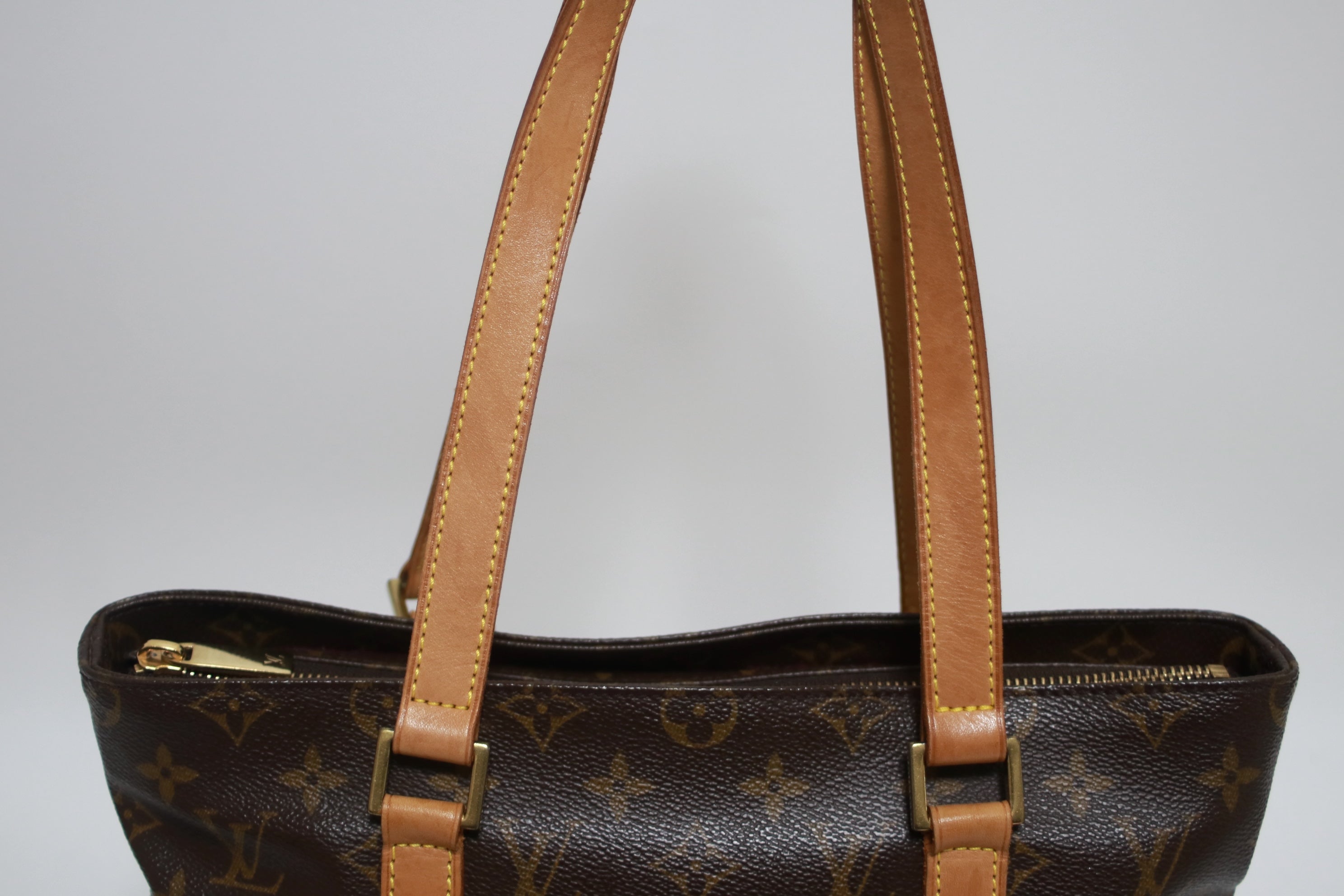 Louis Vuitton Cabas Piano Shoulder Tote Bag Used