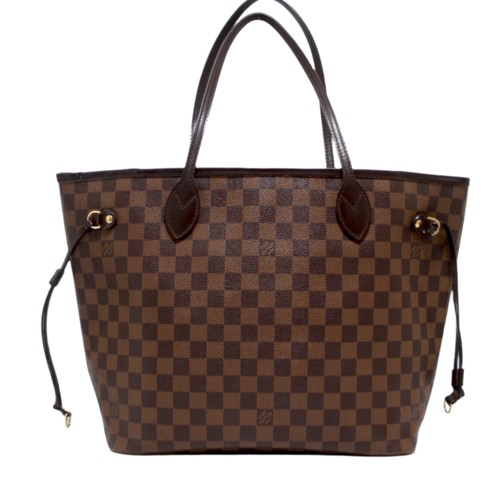 Louis Vuitton Neverfull MM Shoulder Tote Bag Used (8725)