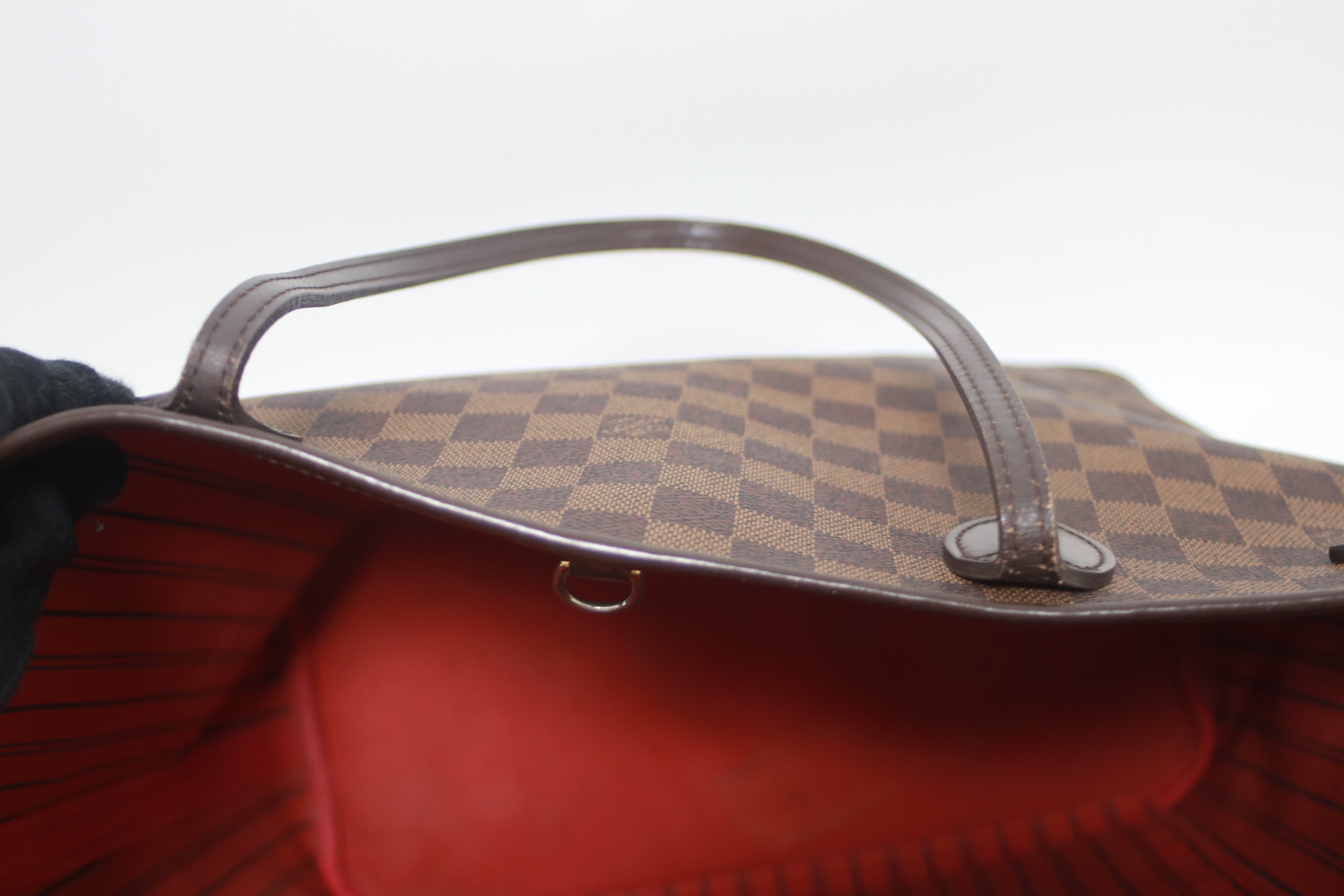 Louis Vuitton Neverfull MM Shoulder Tote Bag Used