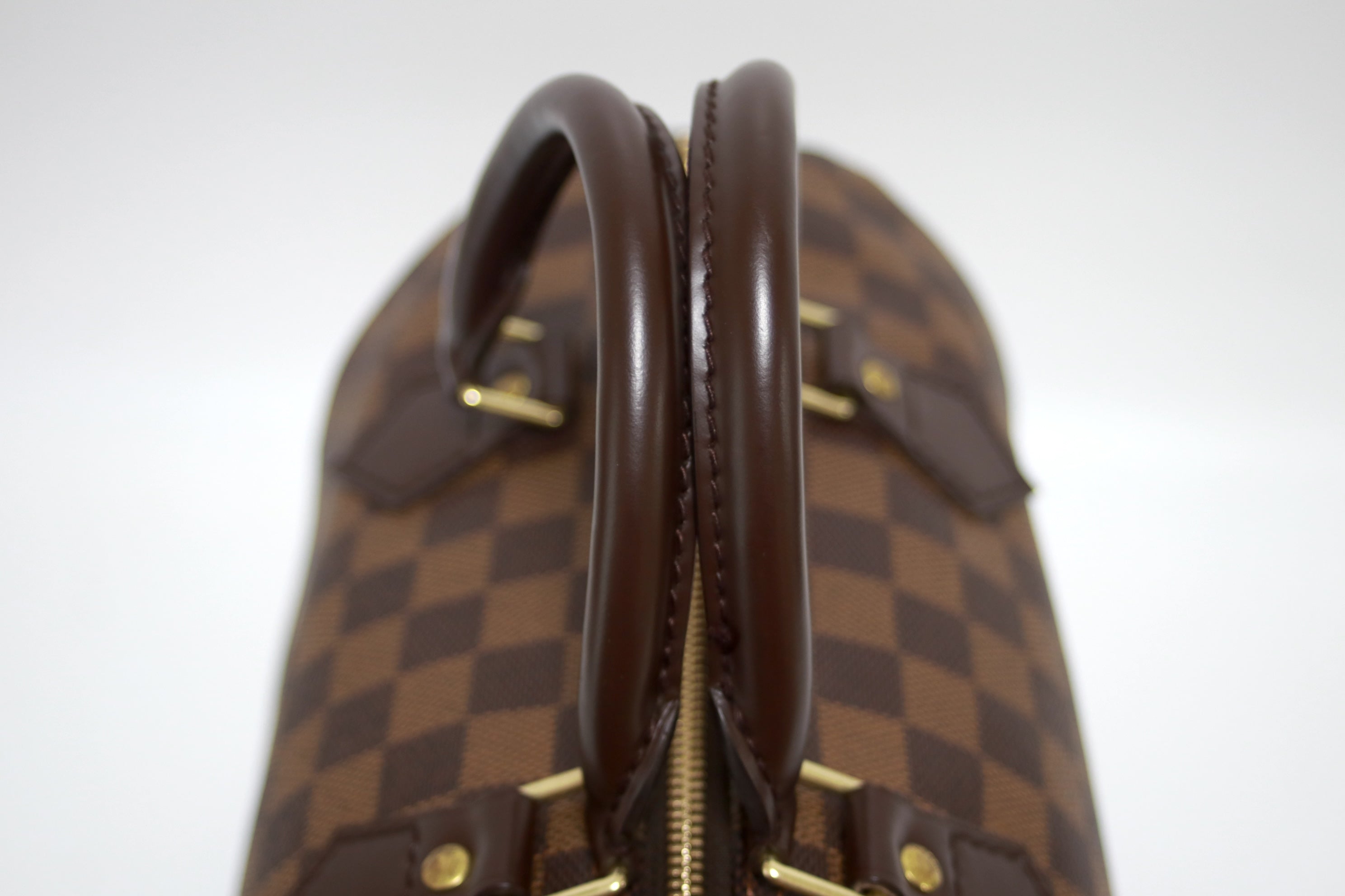 Louis Vuitton Speedy 30 Damier Ebene Handbag Used