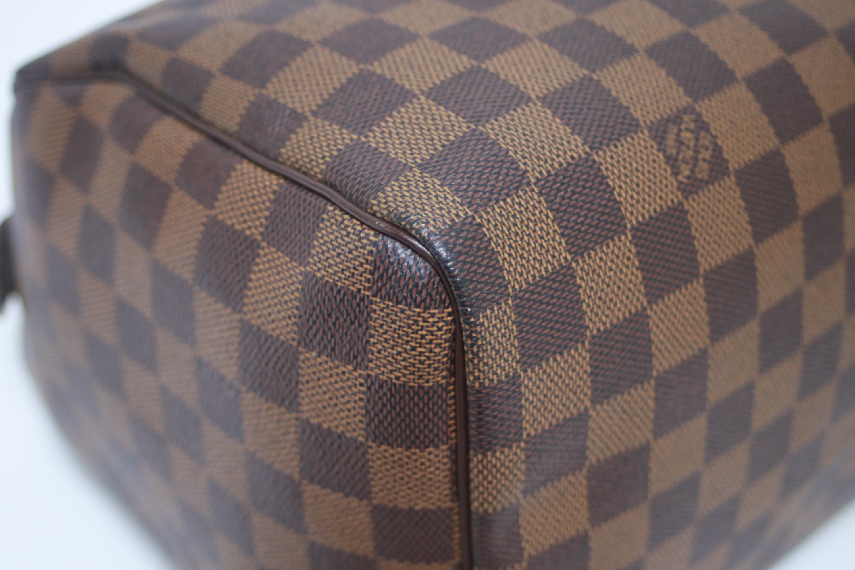 Louis Vuitton Speedy 30 Damier Ebene Handbag Used