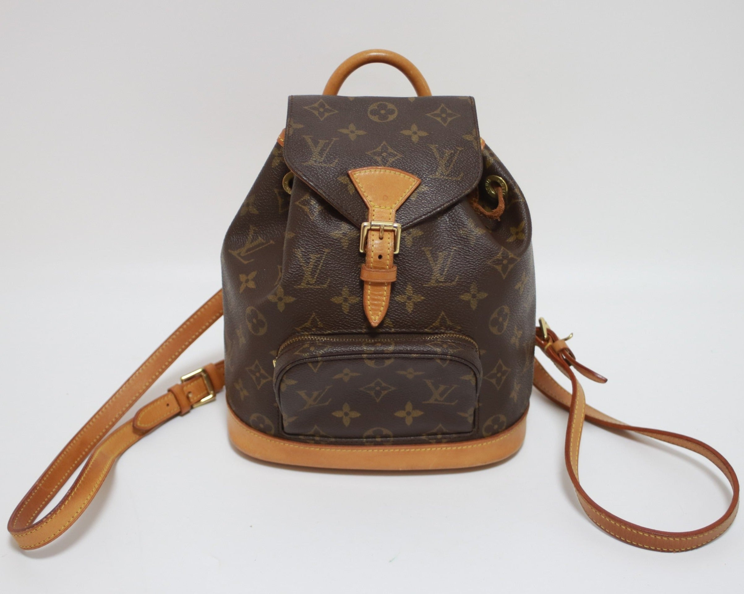 Louis Vuitton Montsouris PM Backpack Used (7580)